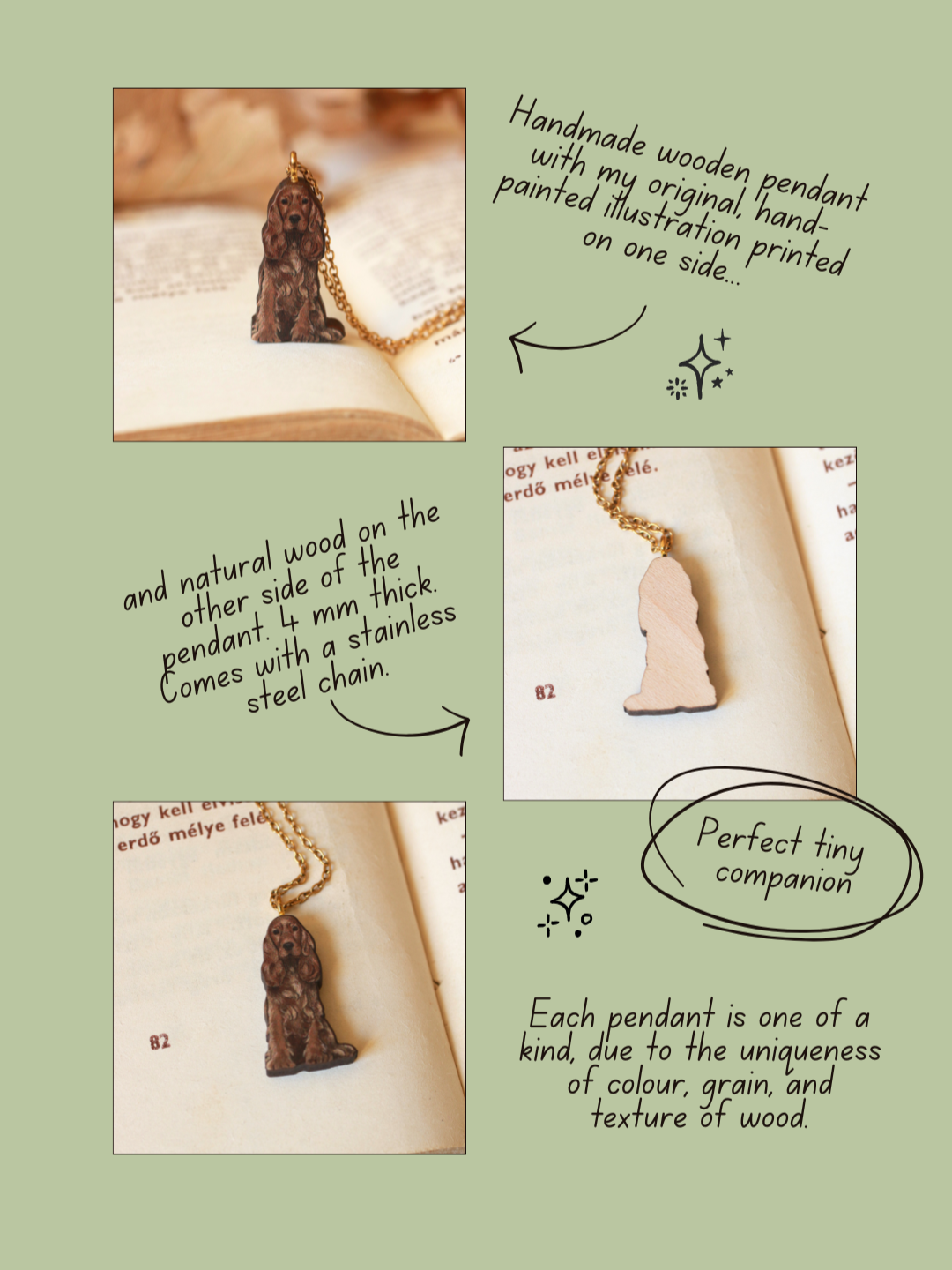 Cocker Spaniel necklace