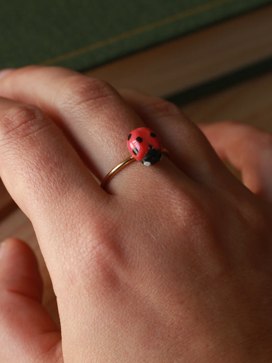 Ladybug ring