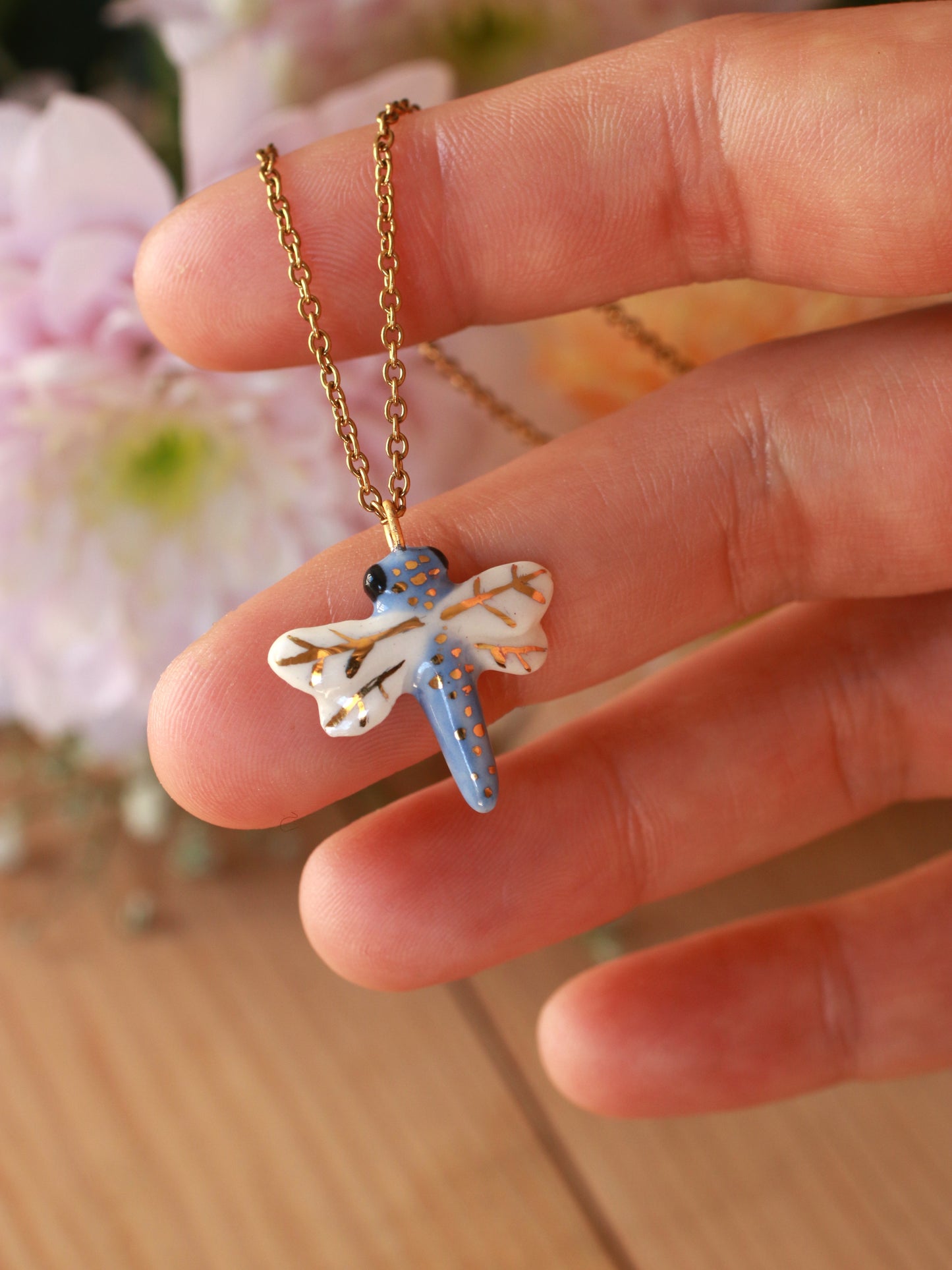 Dragonfly necklace