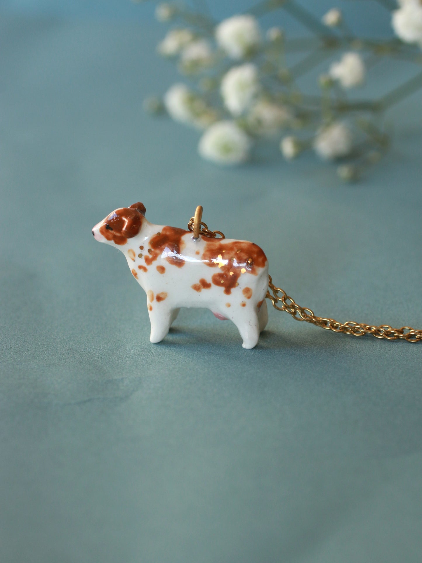 Cow necklace