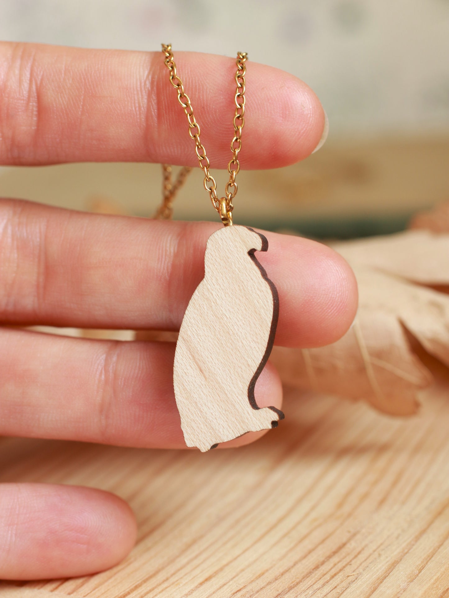 Bald eagle necklace