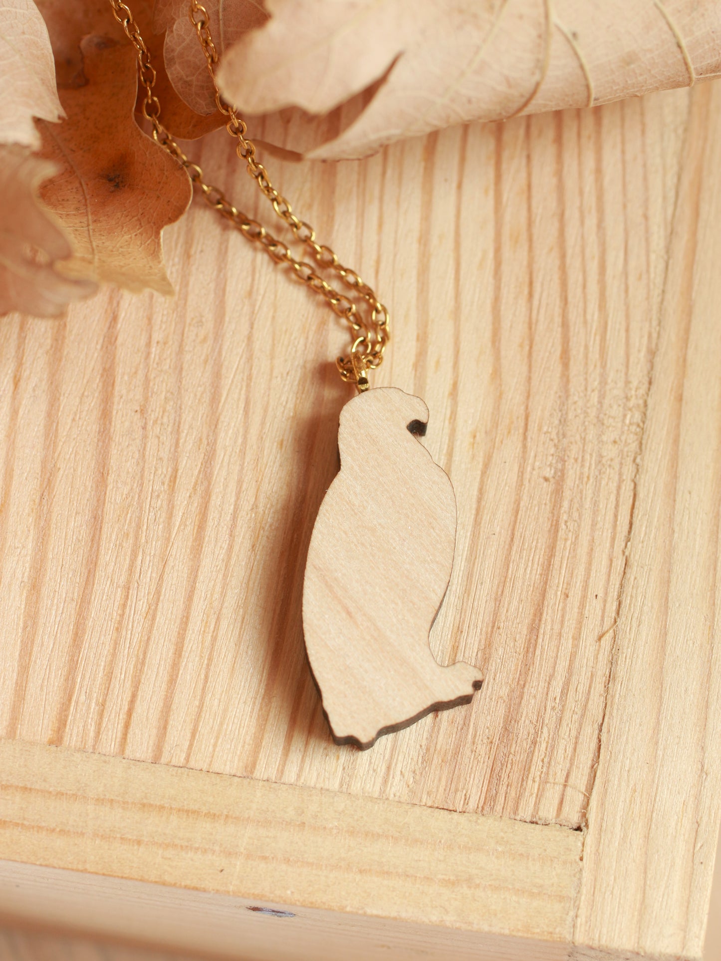Bald eagle necklace