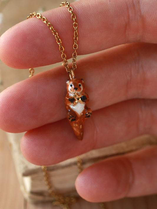 Otter necklace