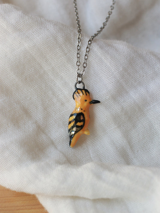 Hoopoe necklace