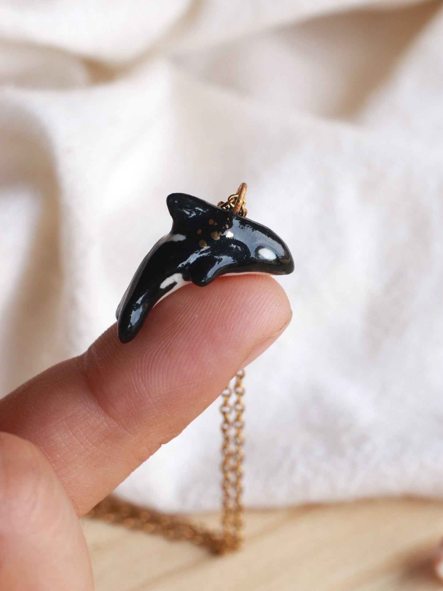 Orca necklace