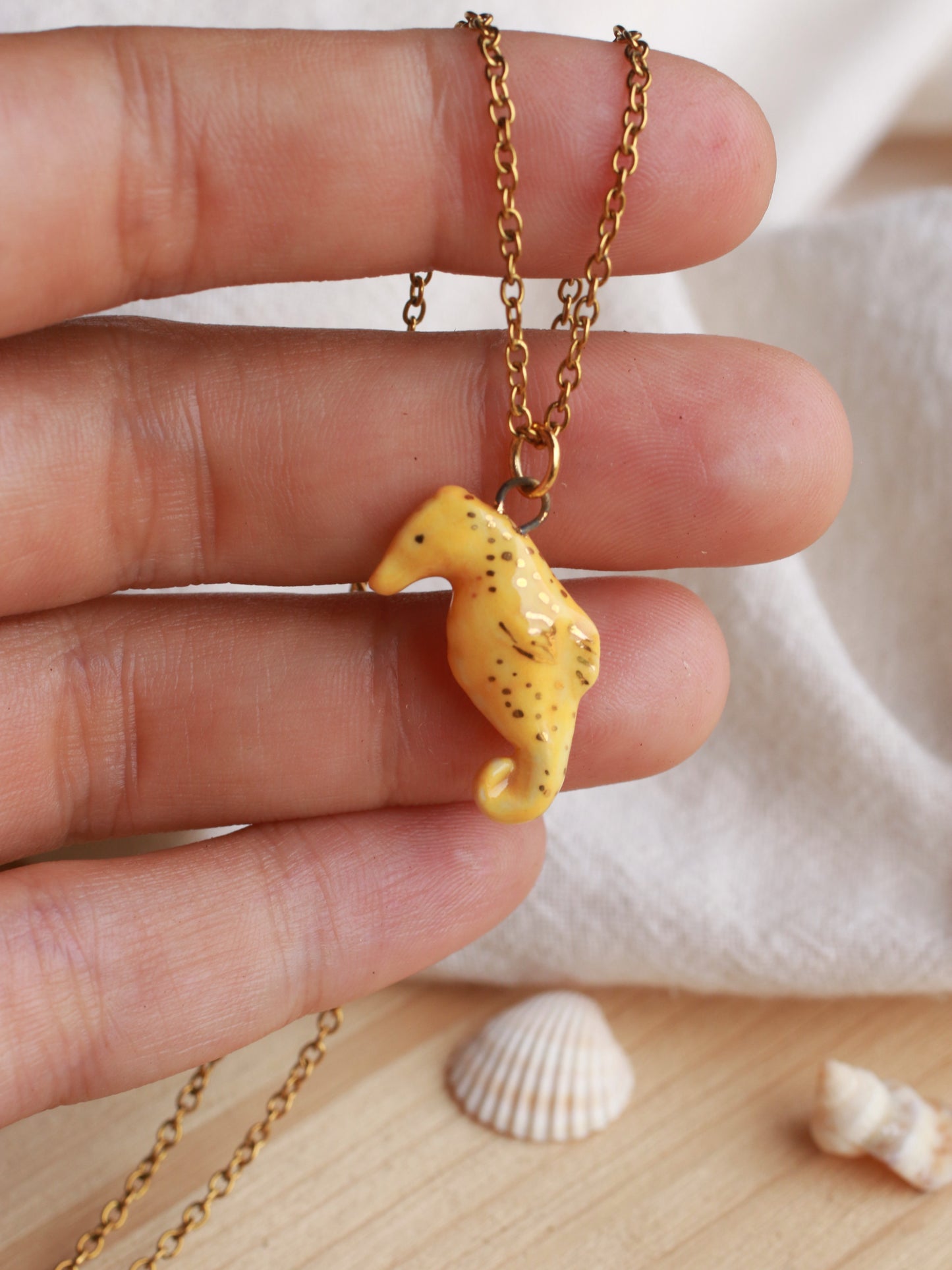 Seahorse necklace