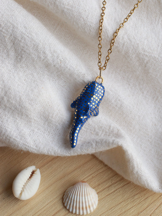 Whale shark necklace