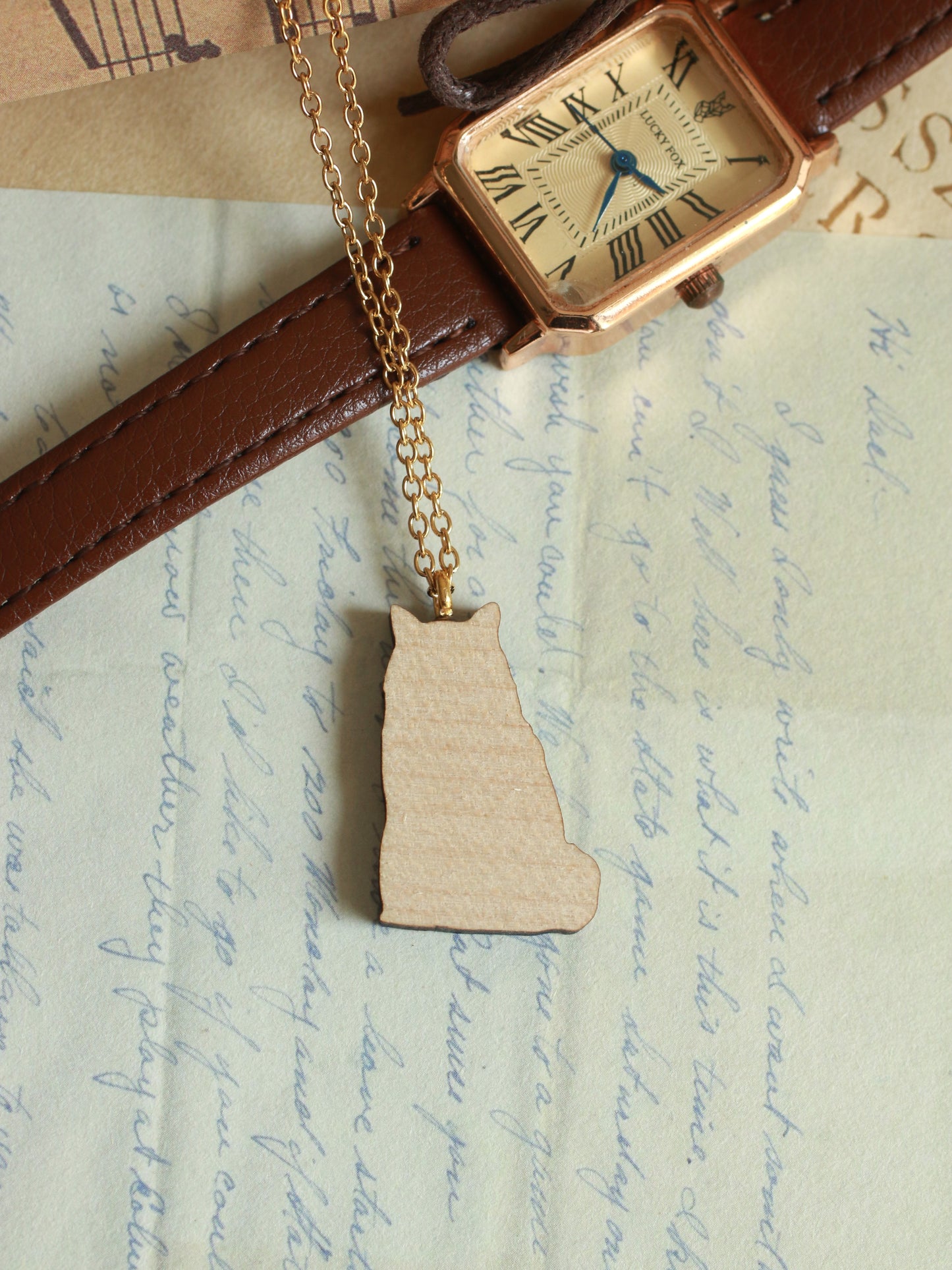 Ragdoll cat necklace