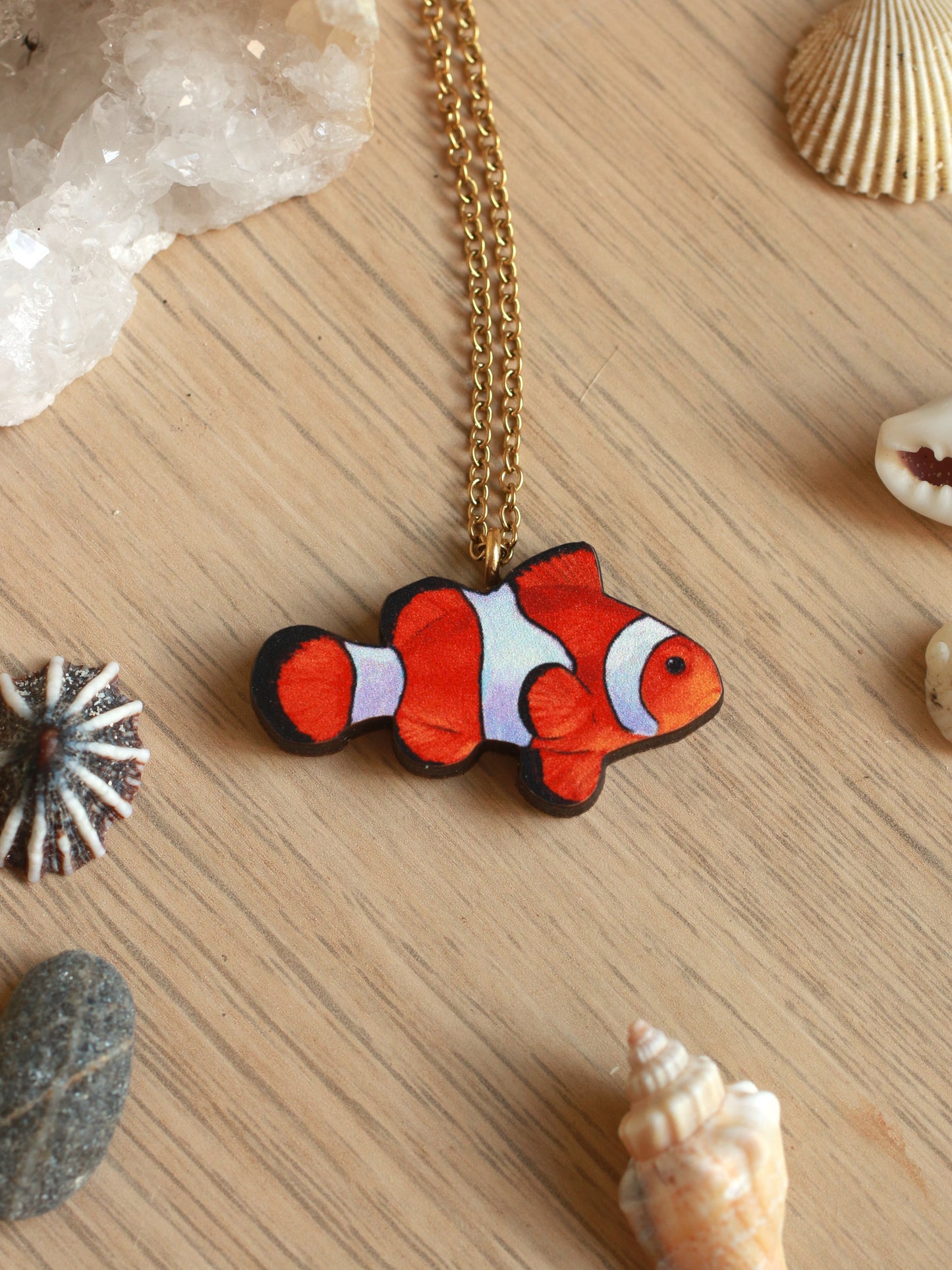 Clownfish necklace