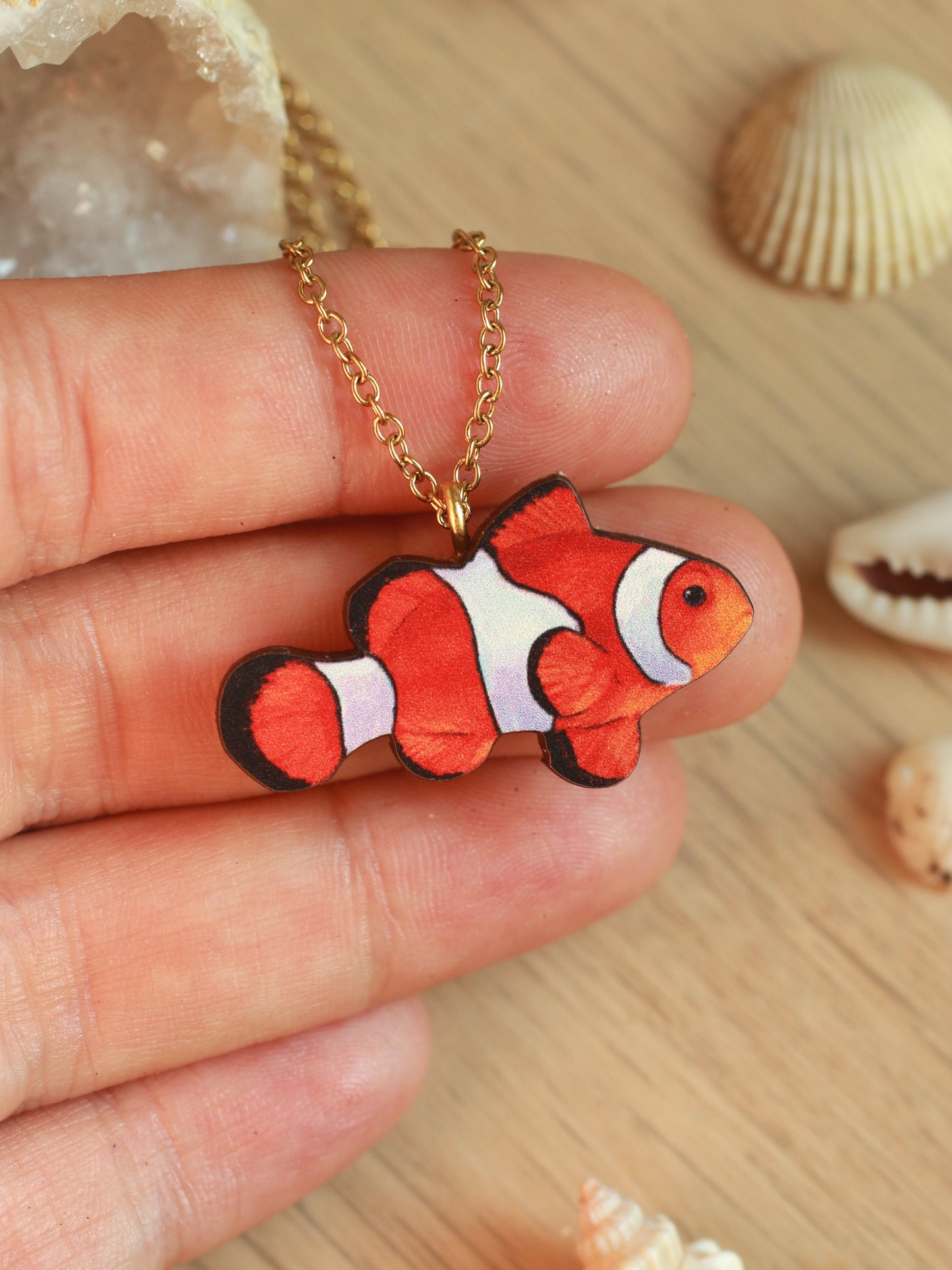 Clownfish necklace