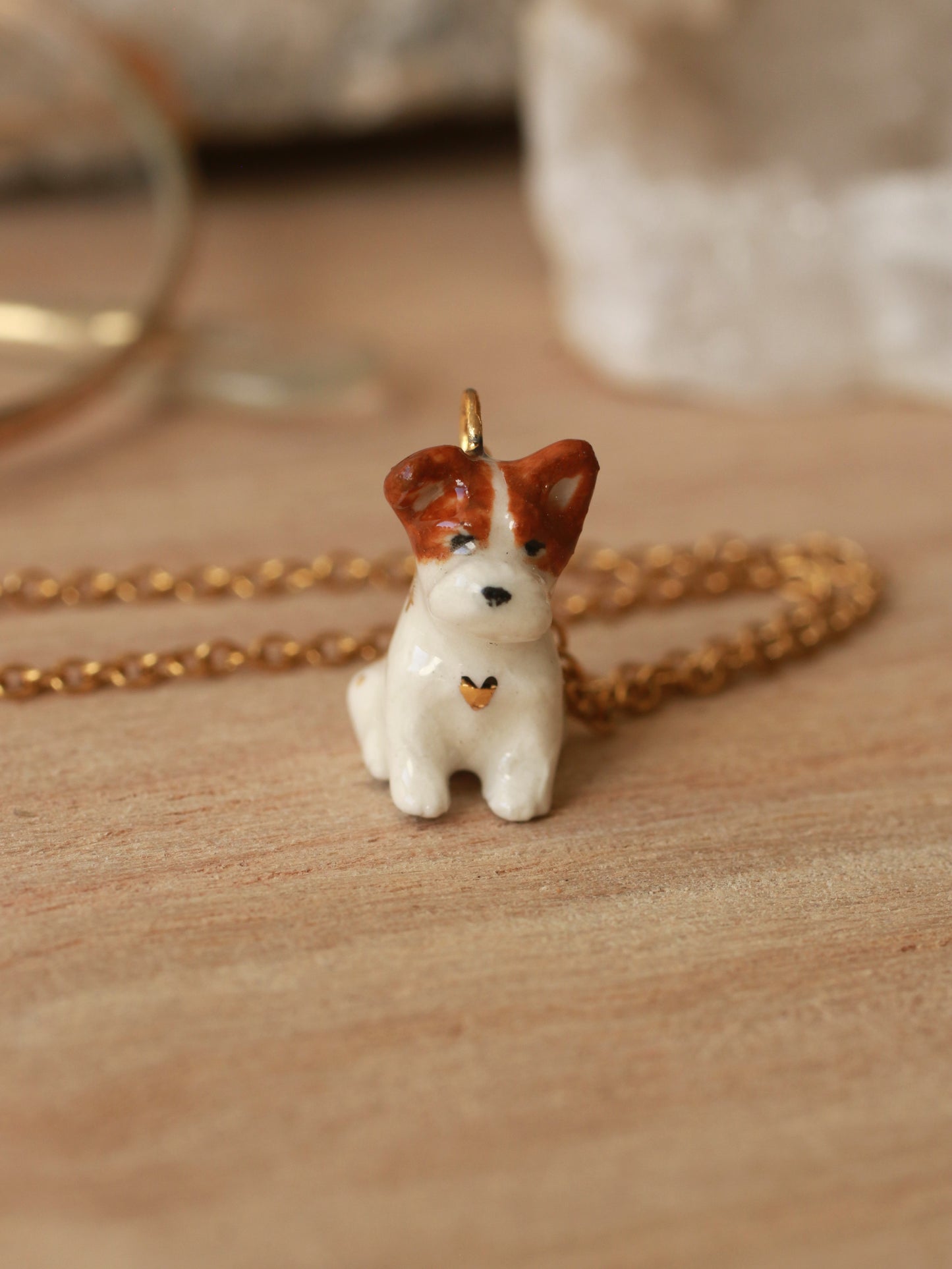 Jack russell terrier necklace