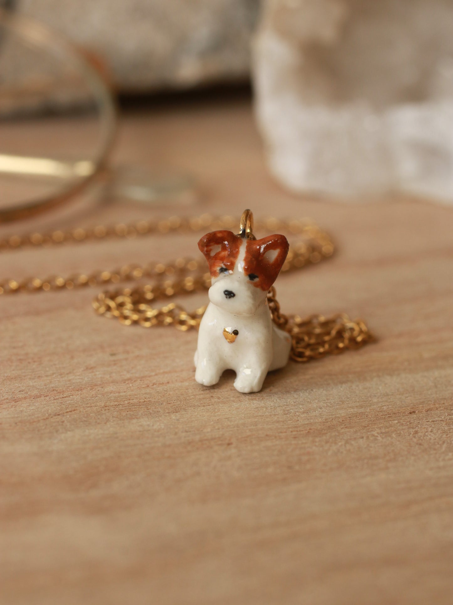 Jack russell terrier necklace