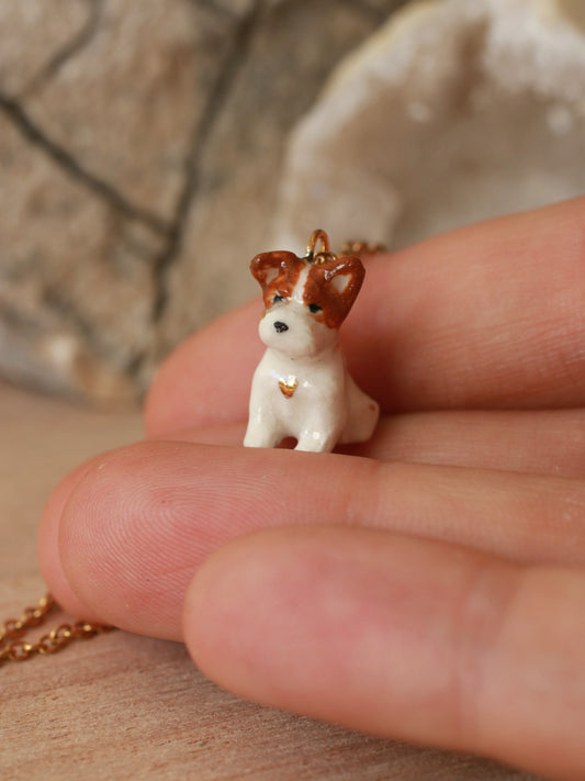 Jack russell terrier necklace