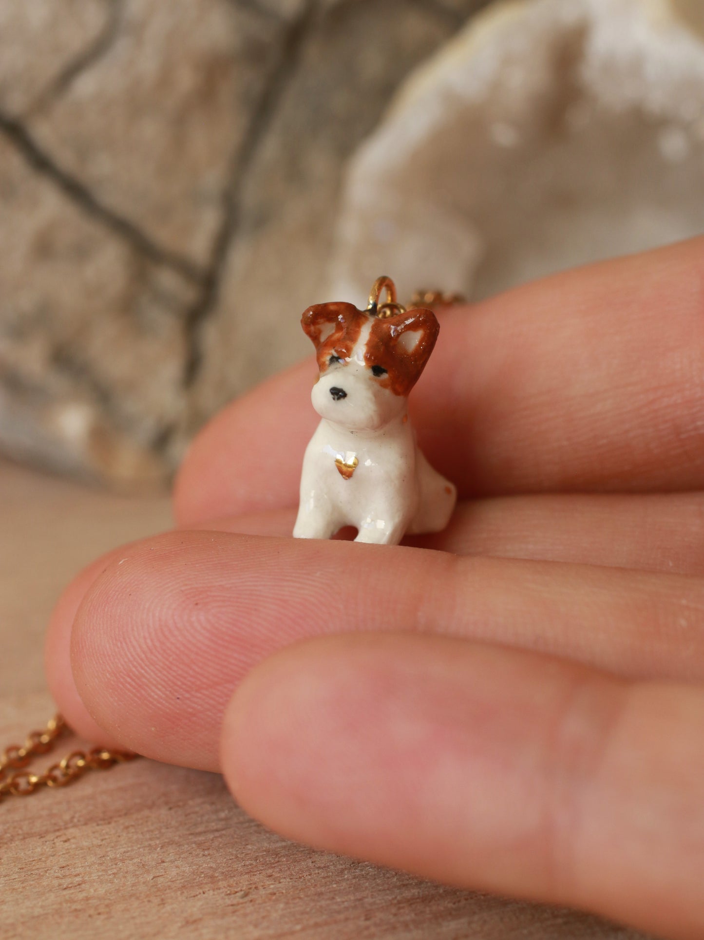 Jack russell terrier necklace