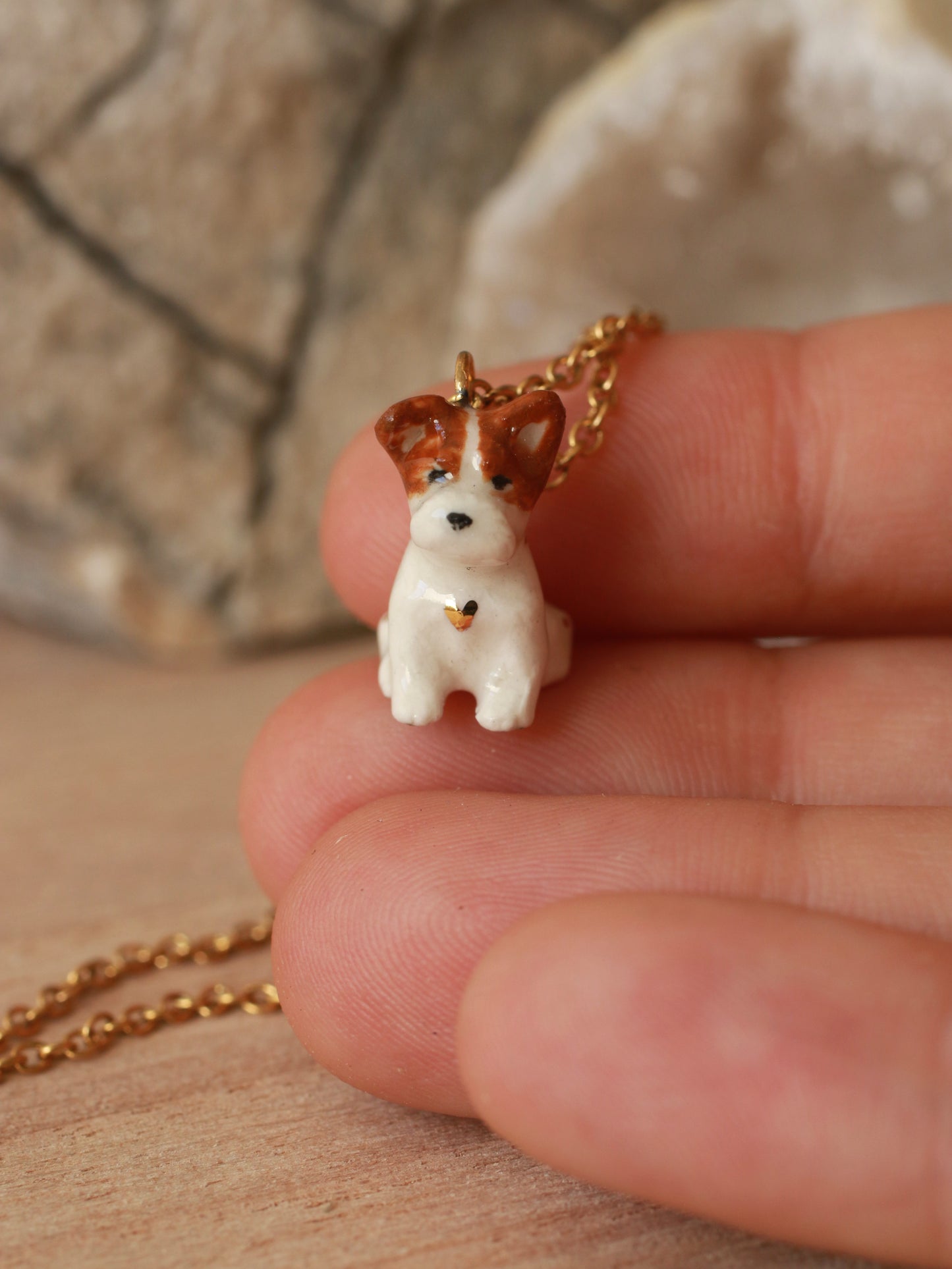 Jack russell terrier necklace