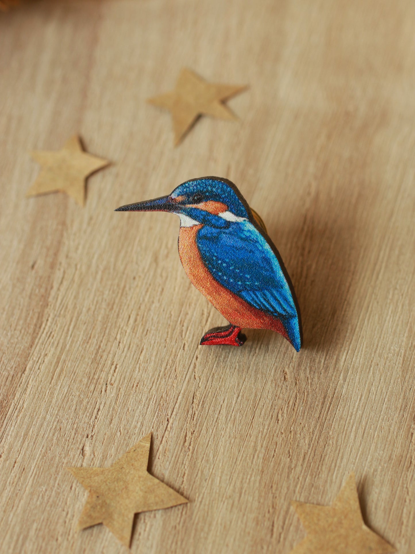 Kingfisher pin