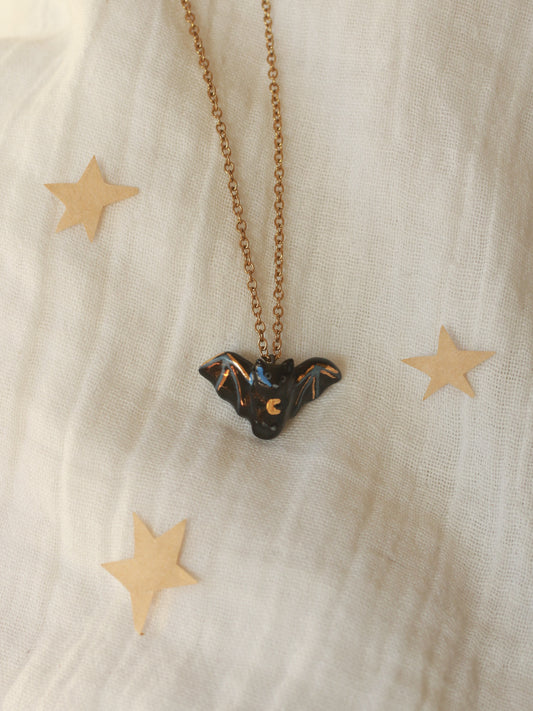 Bat necklace
