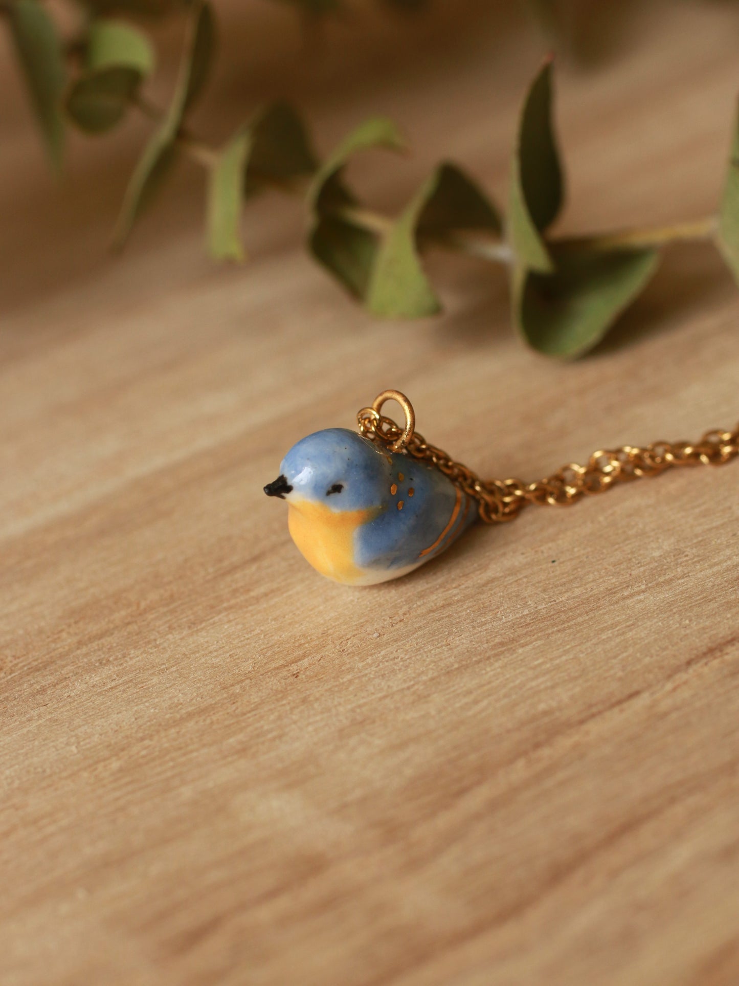 Bluebird necklace