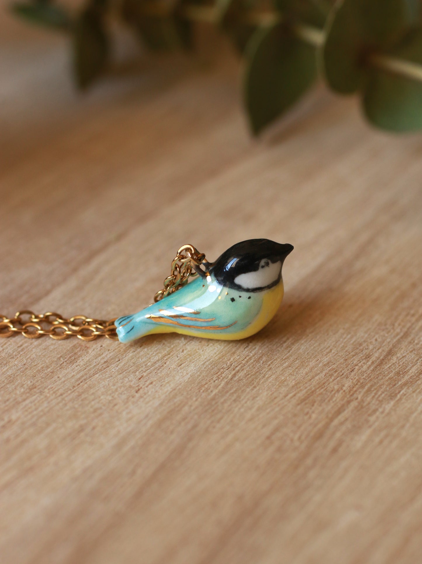 Great tit necklace