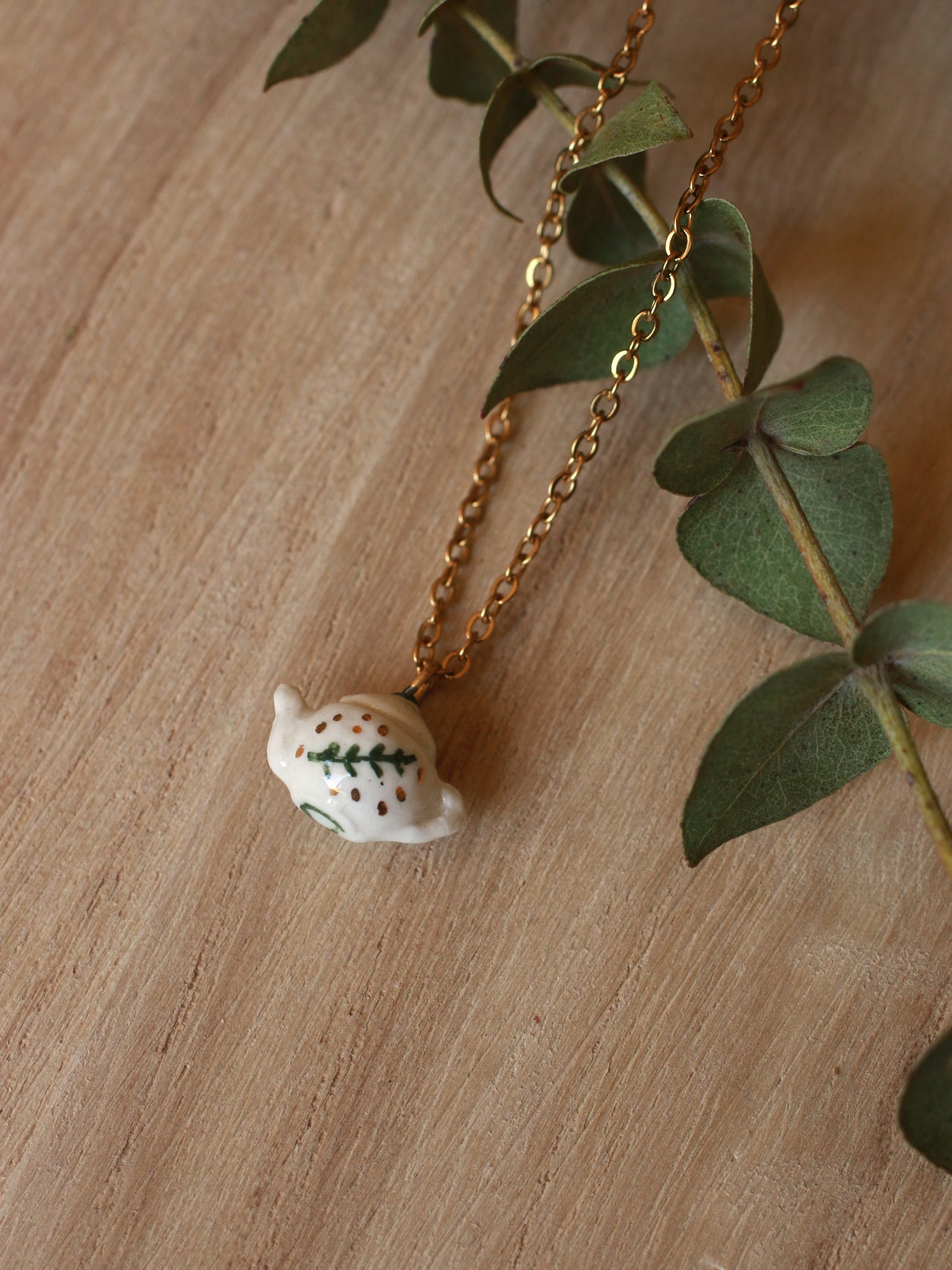 Teapot necklace