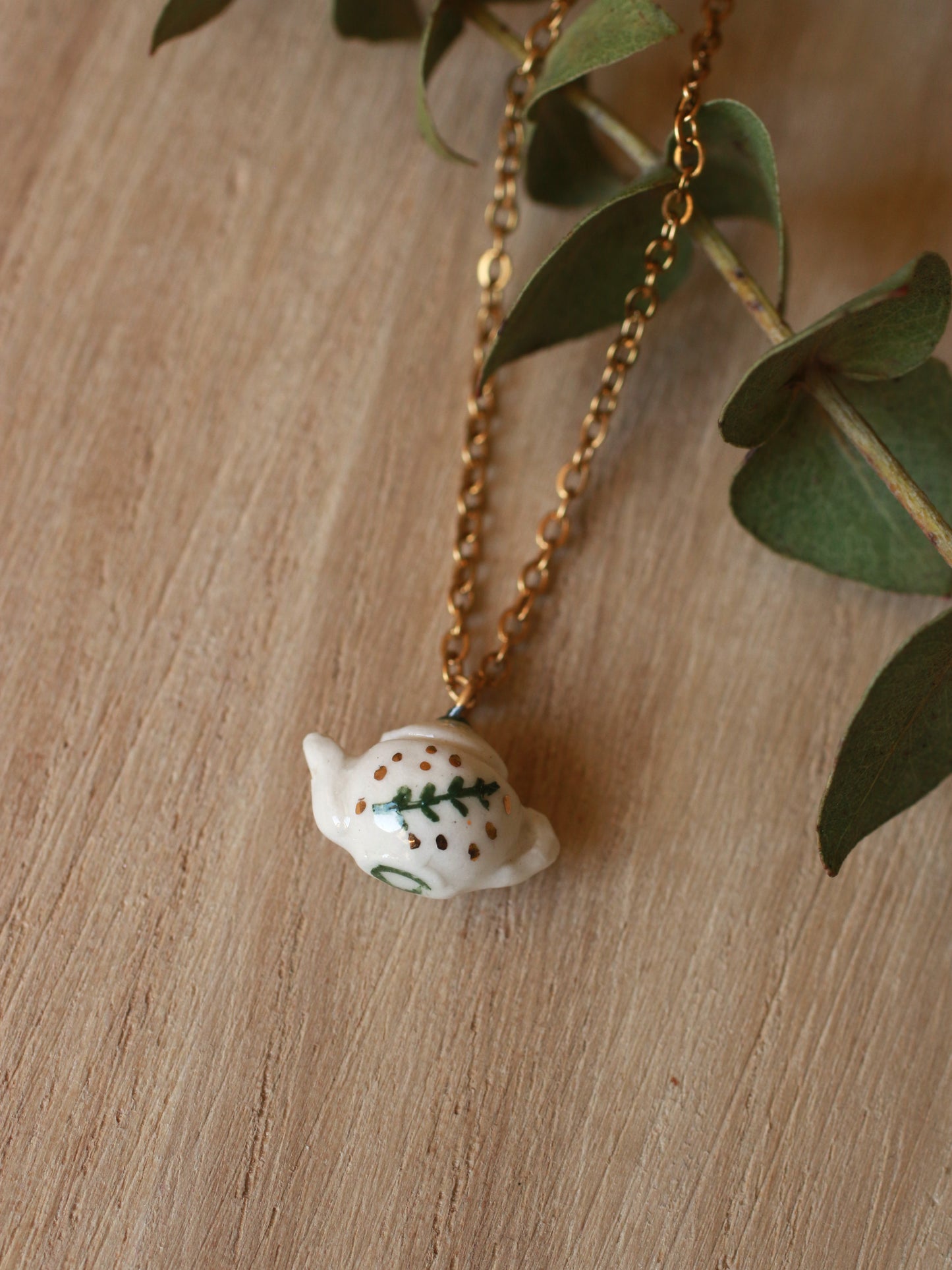Teapot necklace
