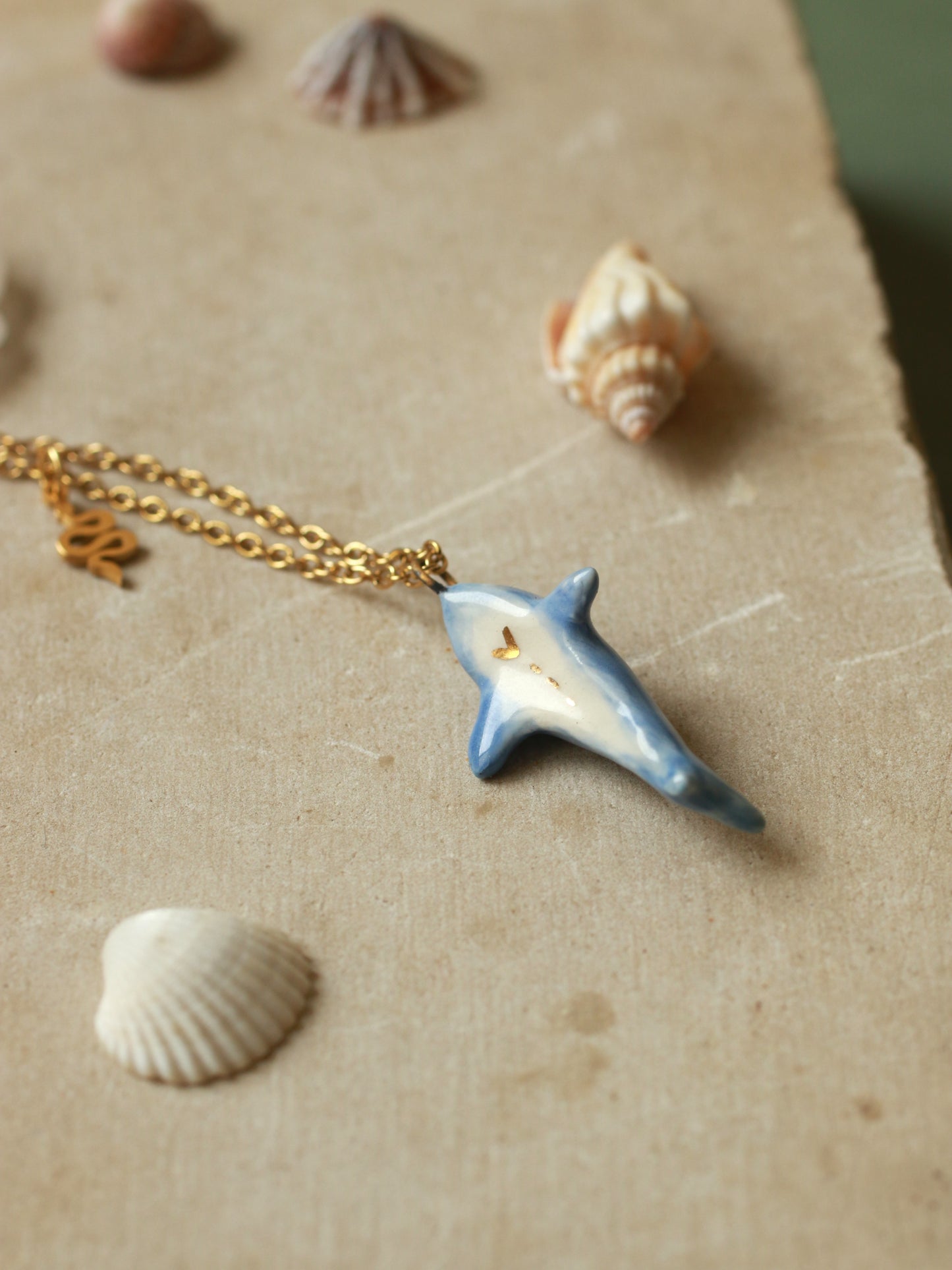 Shark necklace