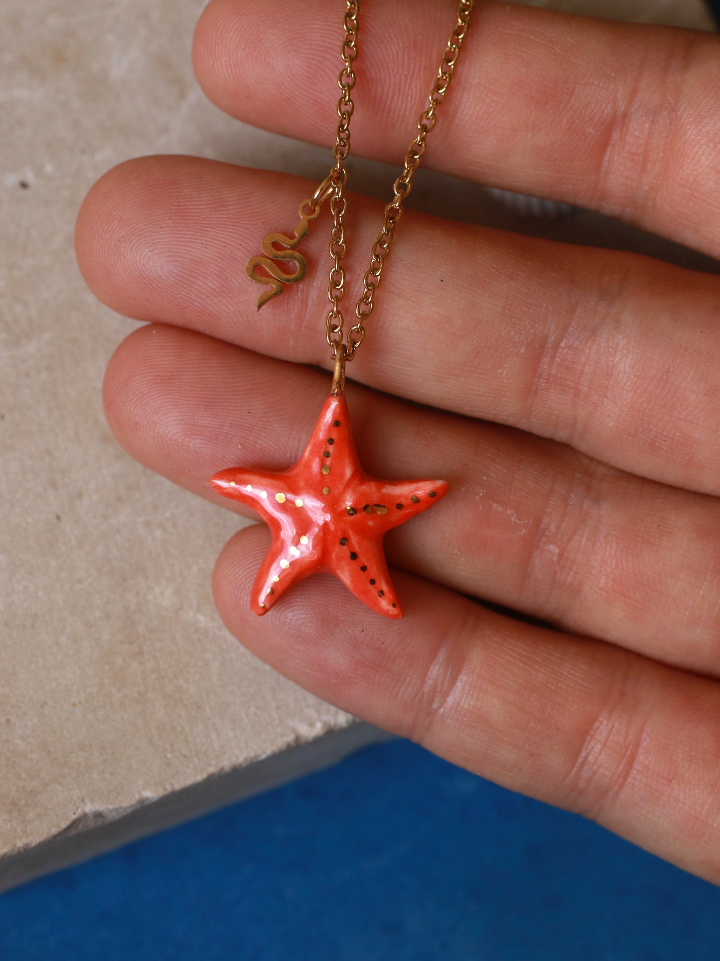 Starfish necklace