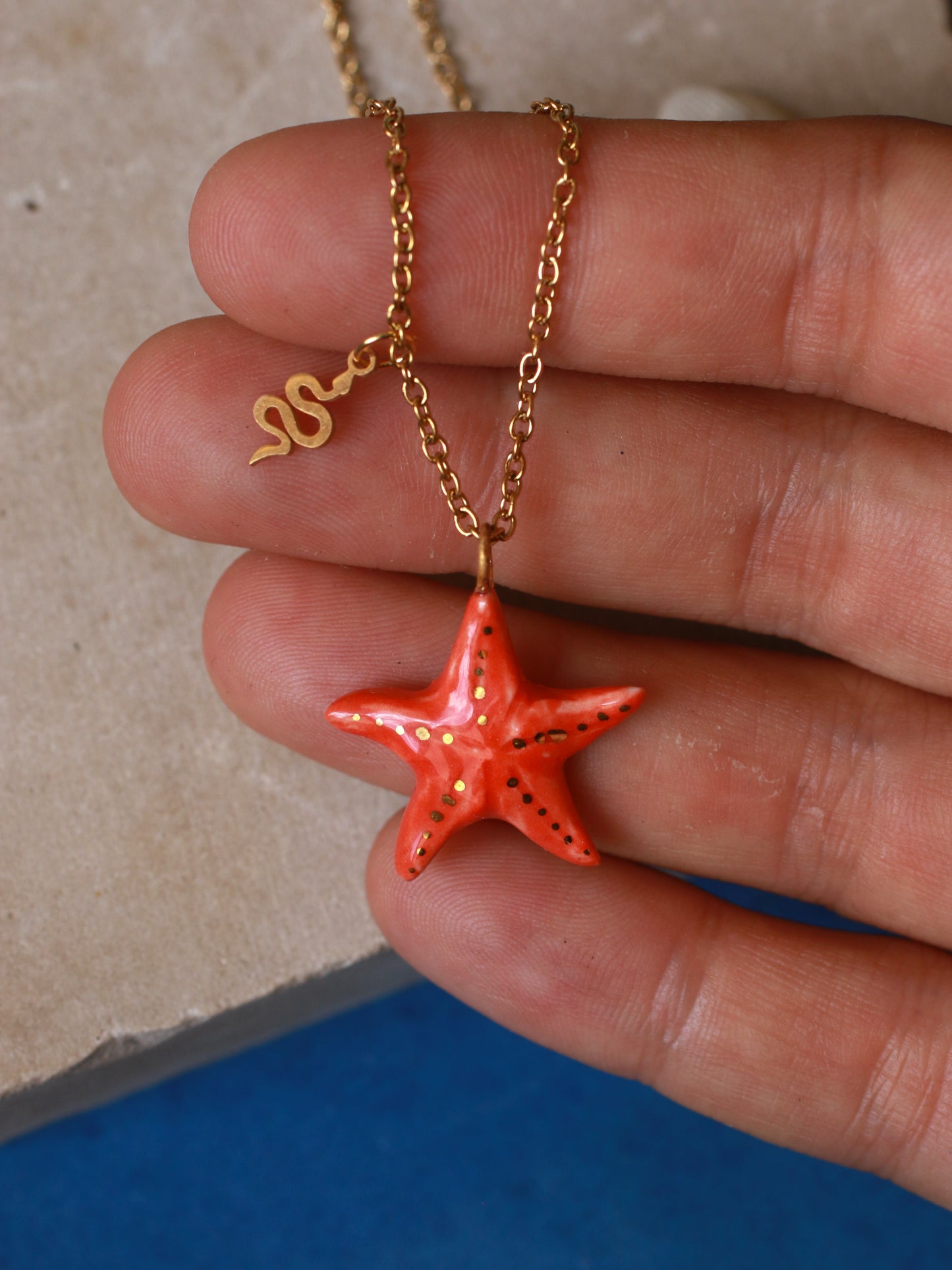 Starfish necklace