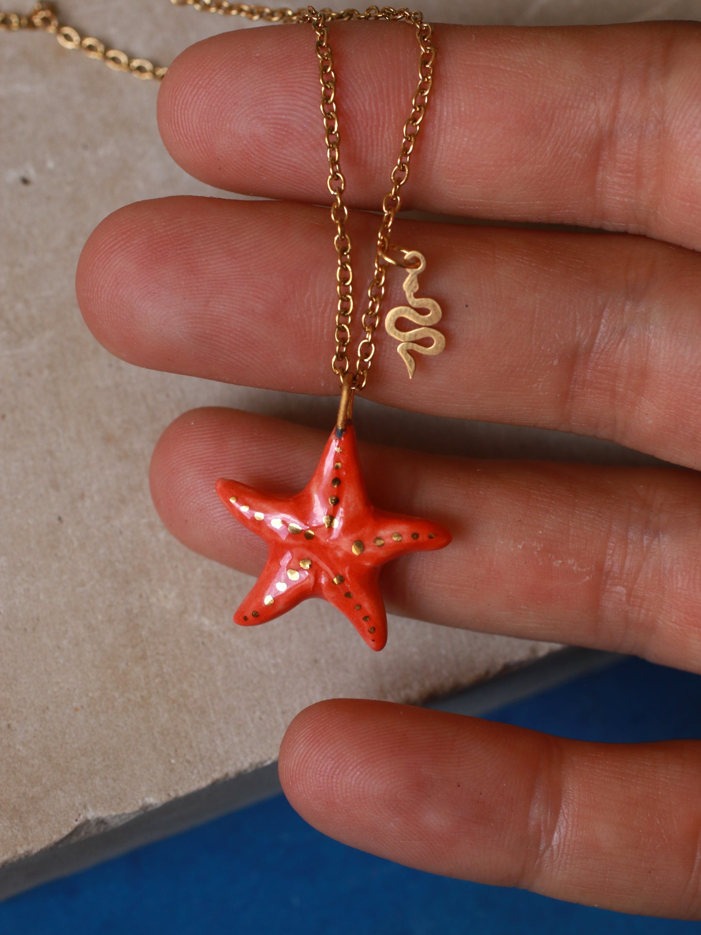 Starfish necklace