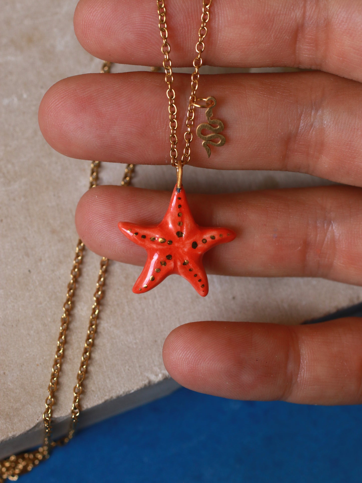 Starfish necklace