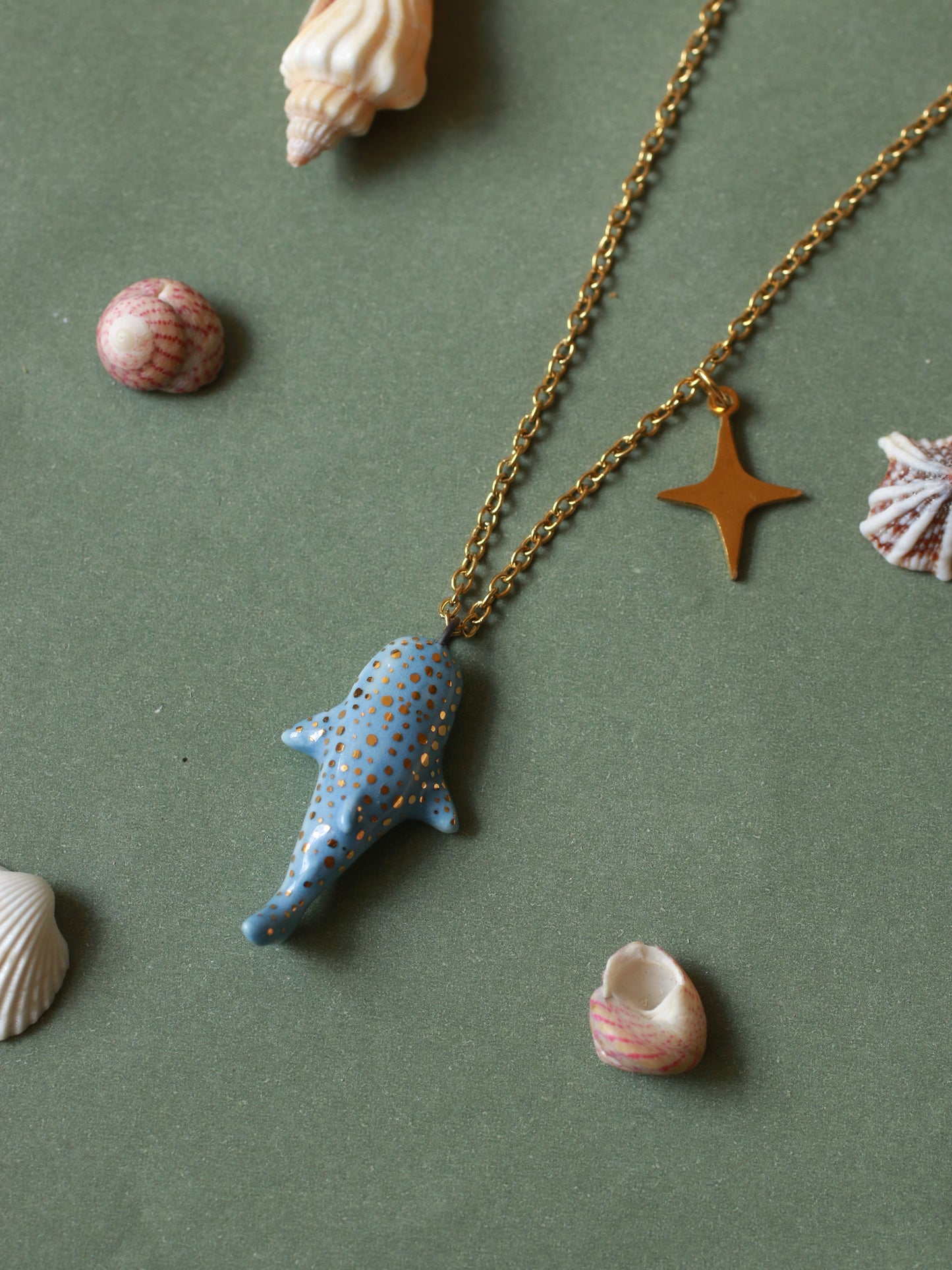 Whale shark necklace