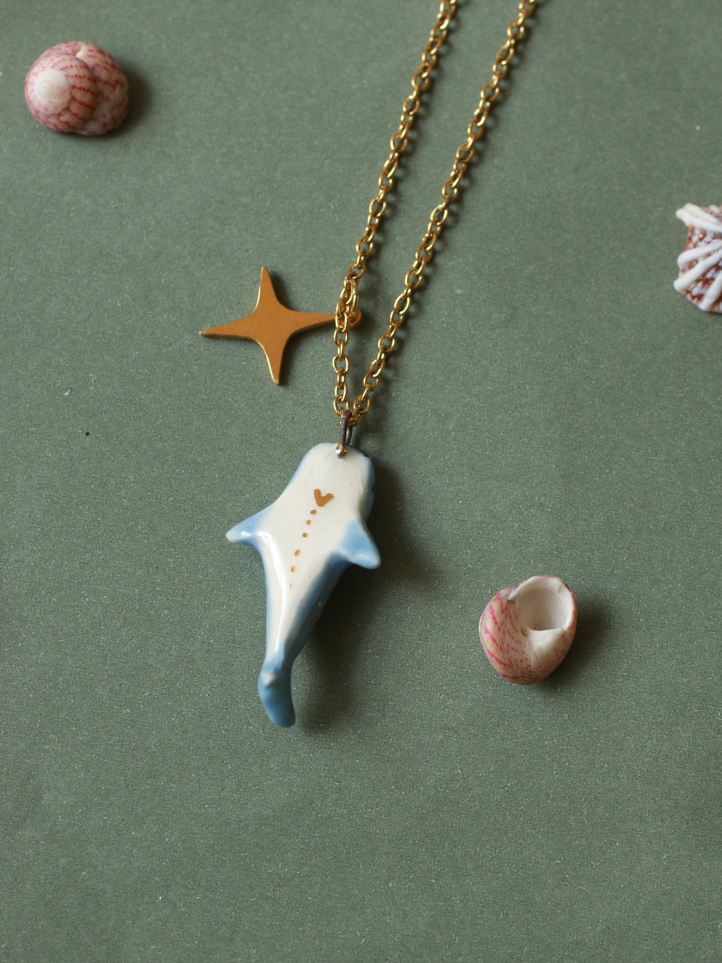 Whale shark necklace