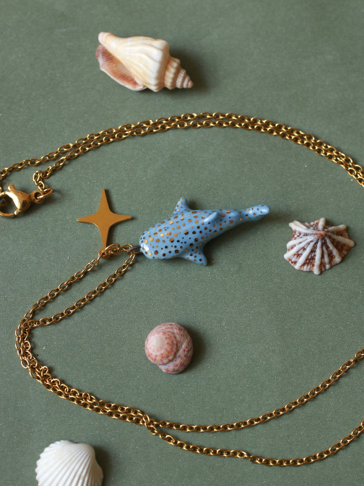 Whale shark necklace