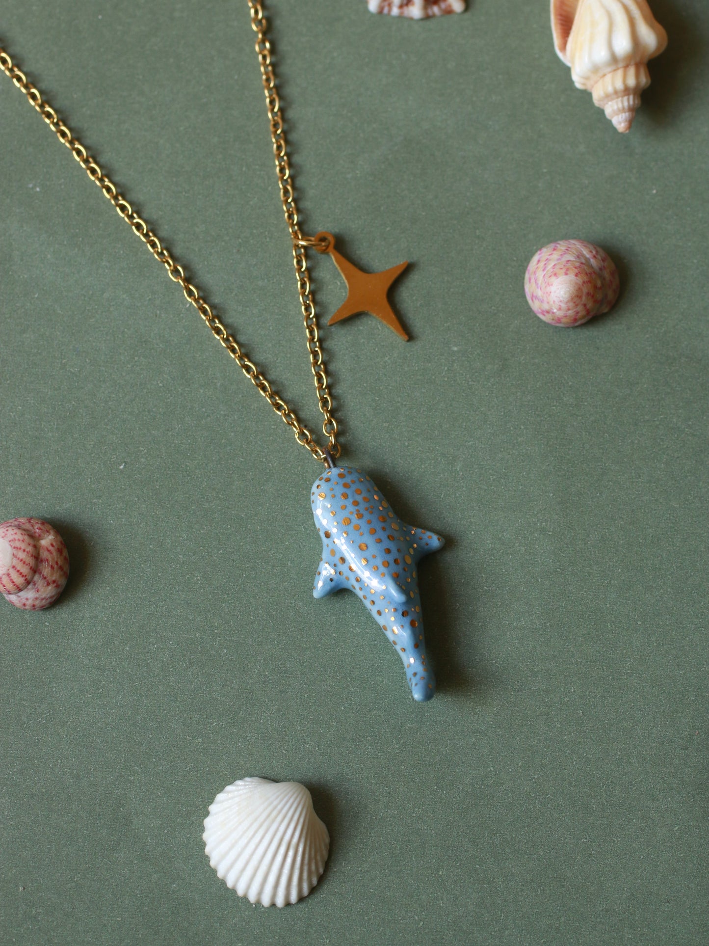 Whale shark necklace