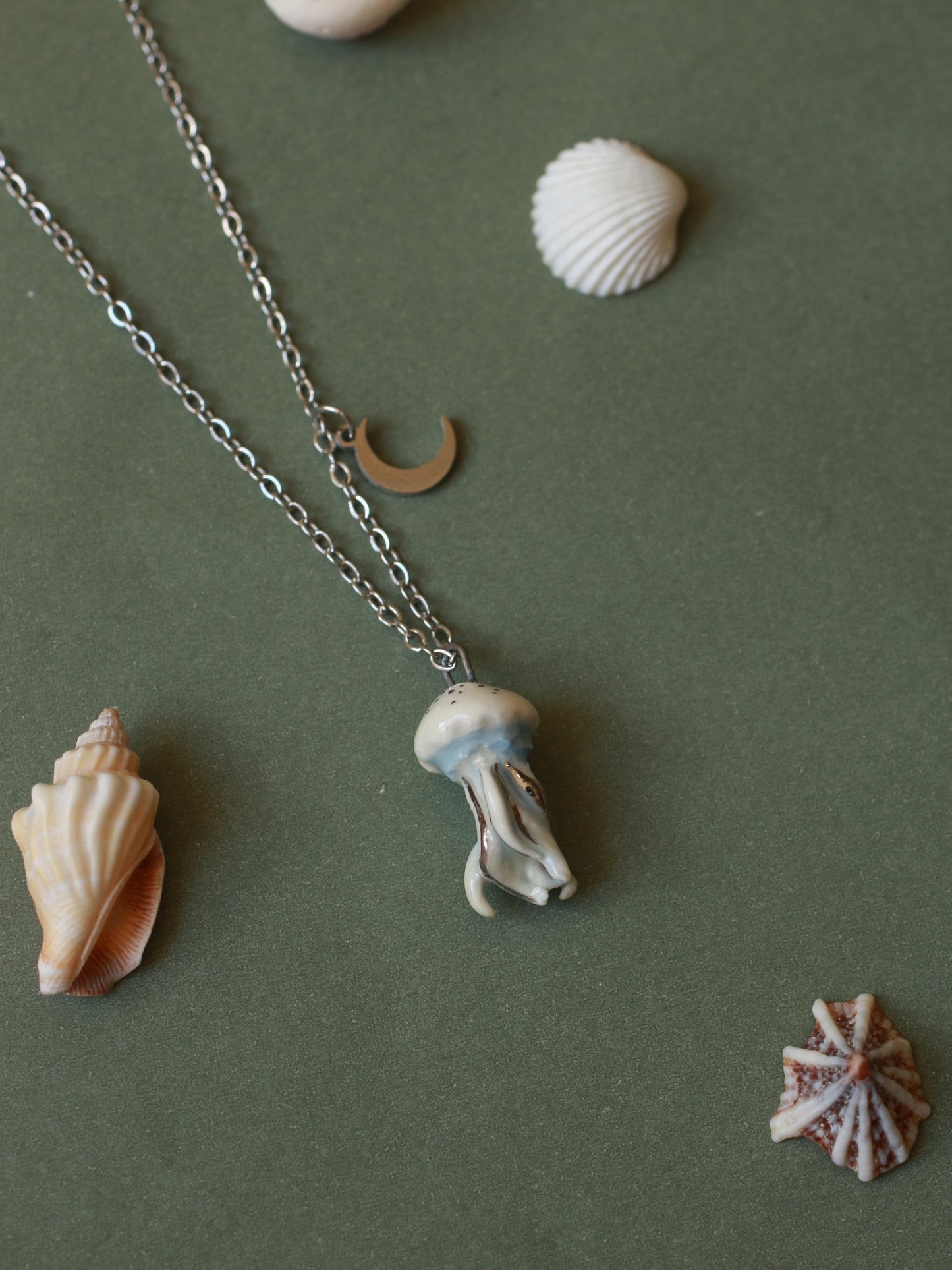 Jellyfish necklace