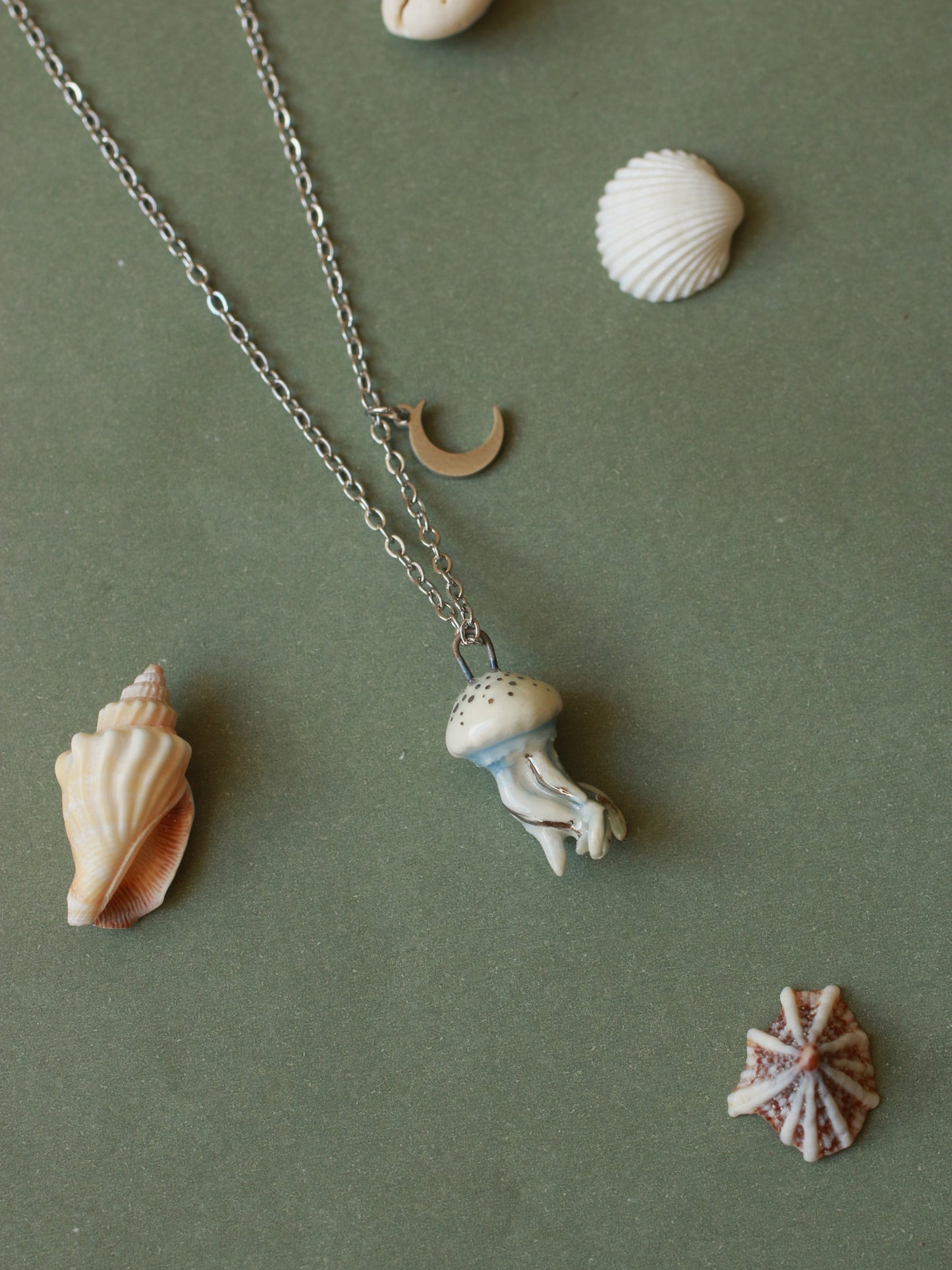 Jellyfish necklace
