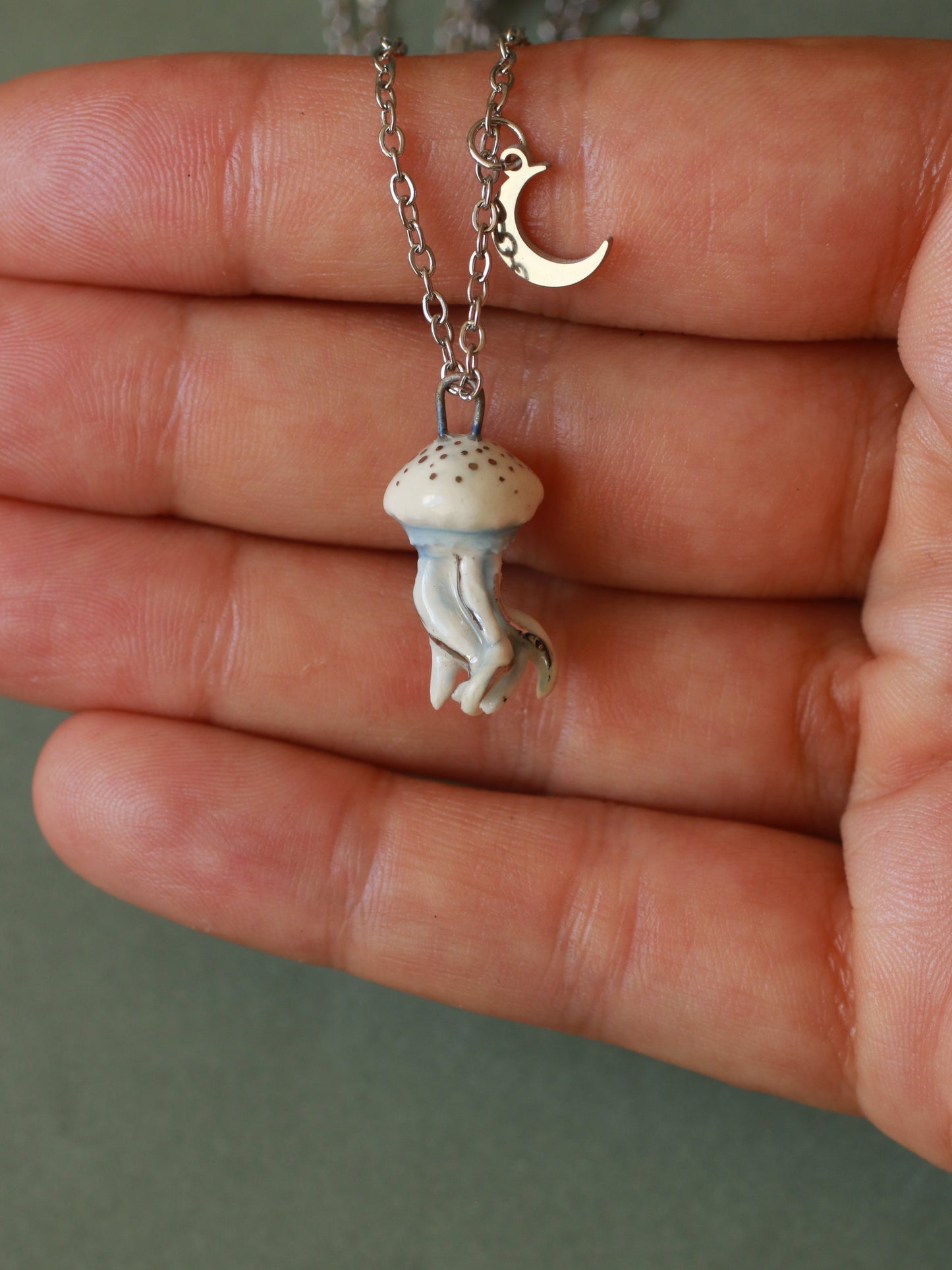 Jellyfish necklace