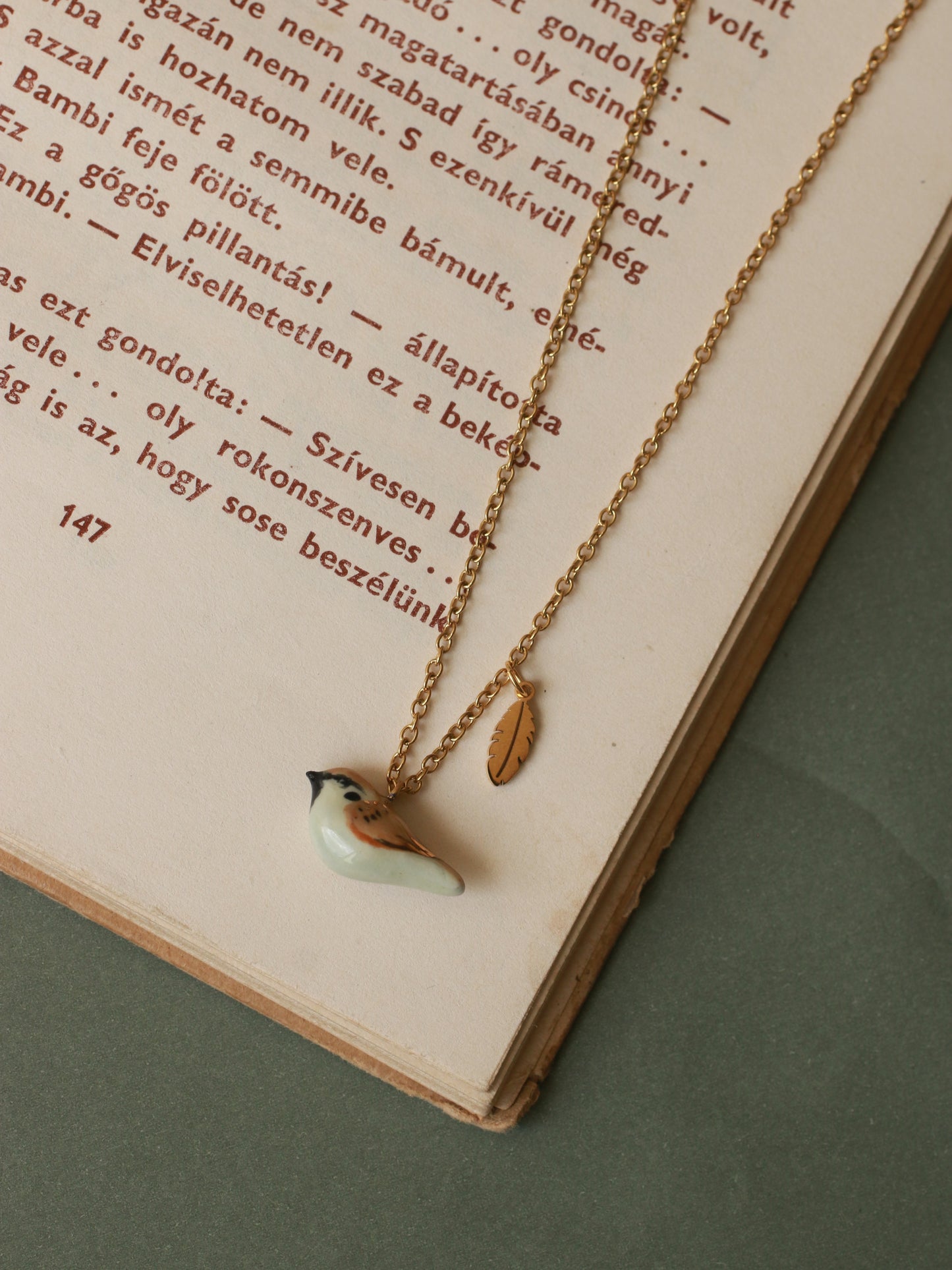 Sparrow necklace