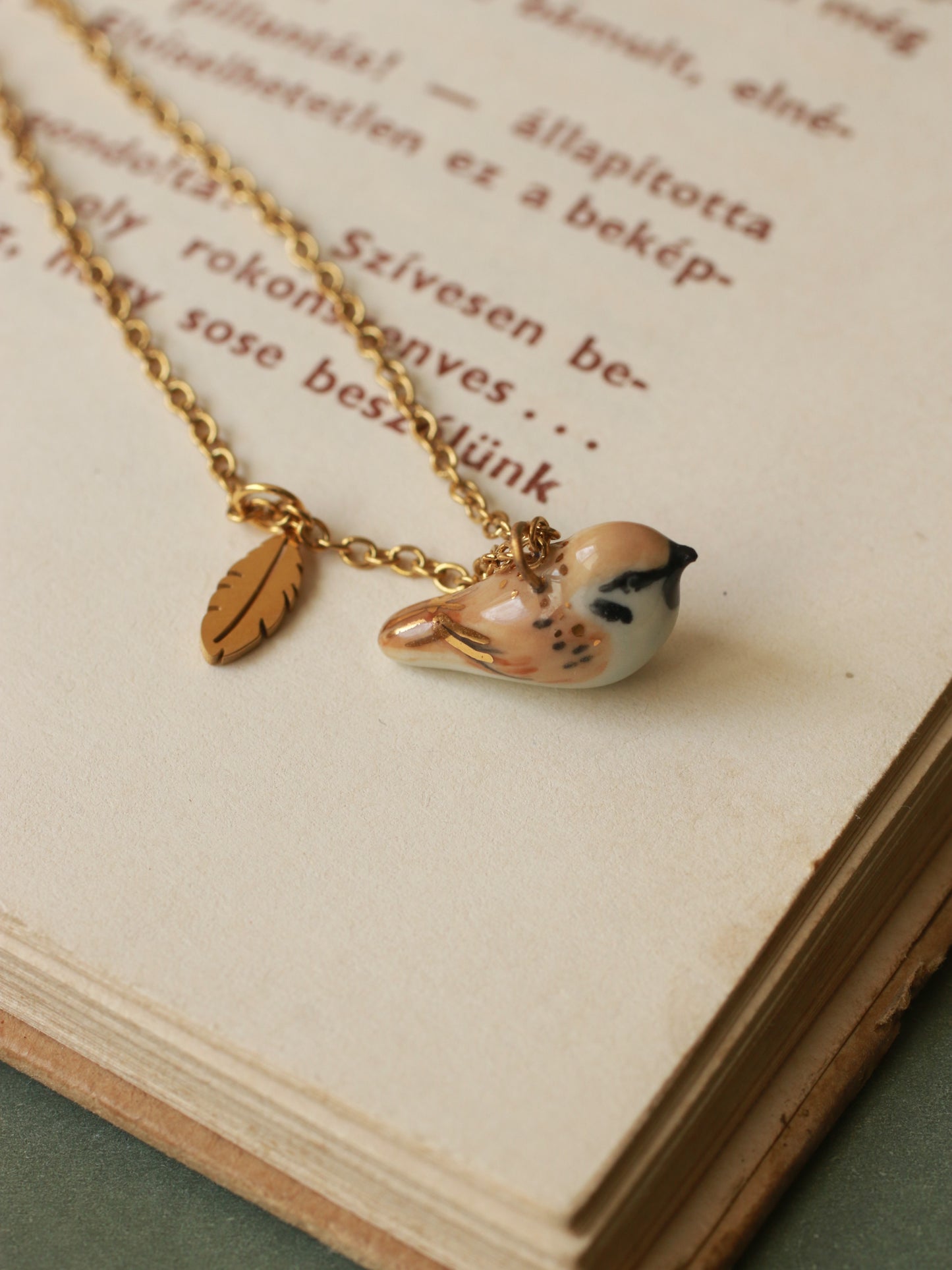 Sparrow necklace