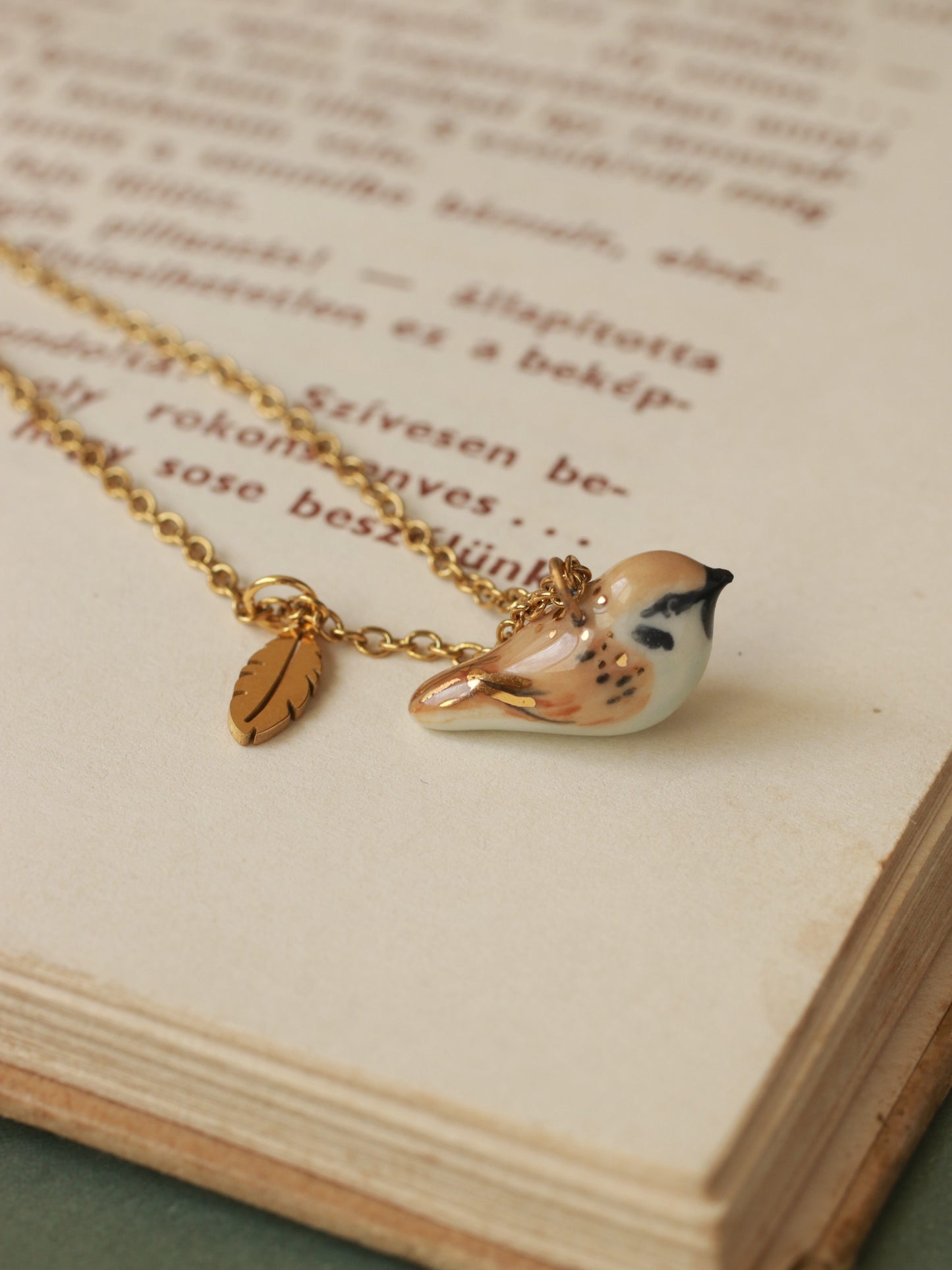 Sparrow necklace