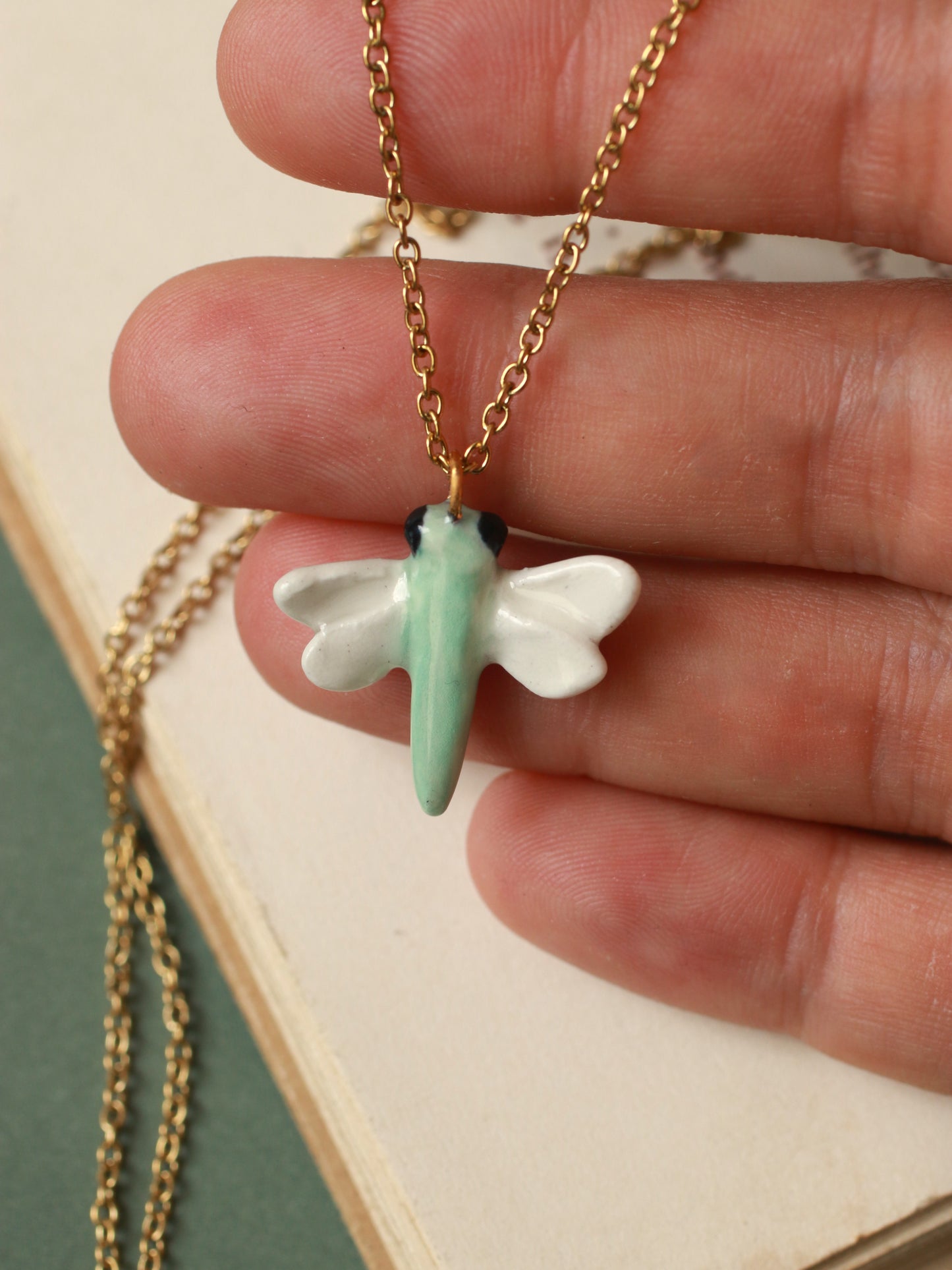 Dragonfly necklace
