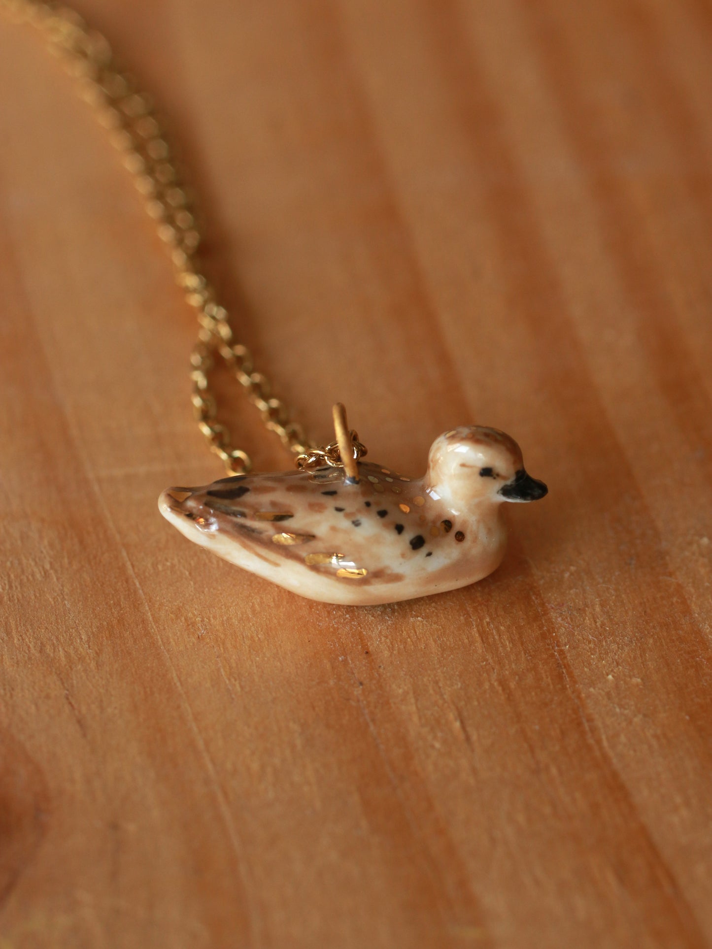 Duck necklace