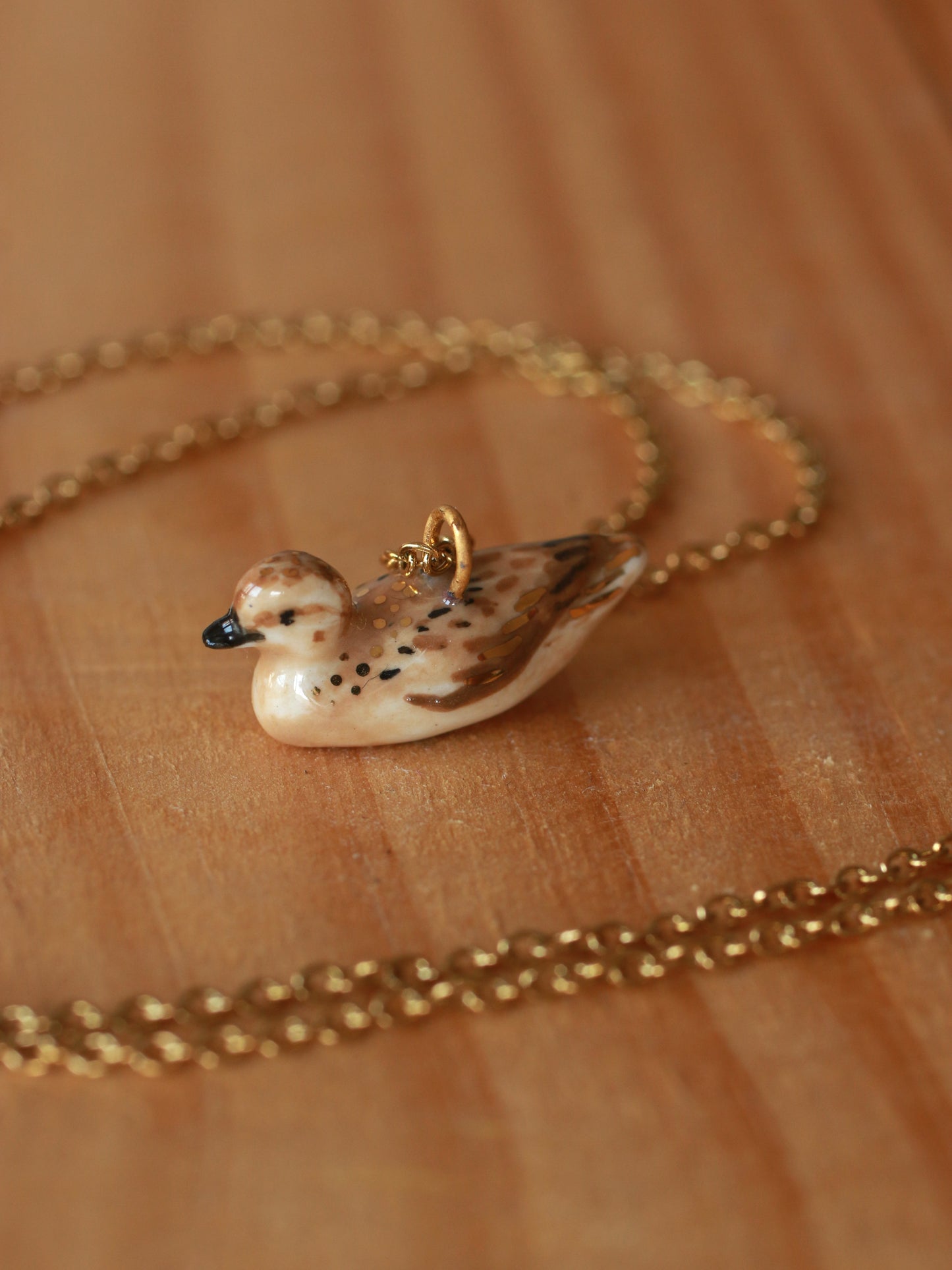 Duck necklace