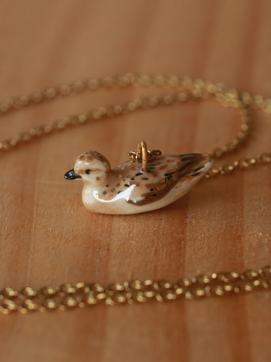 Duck necklace