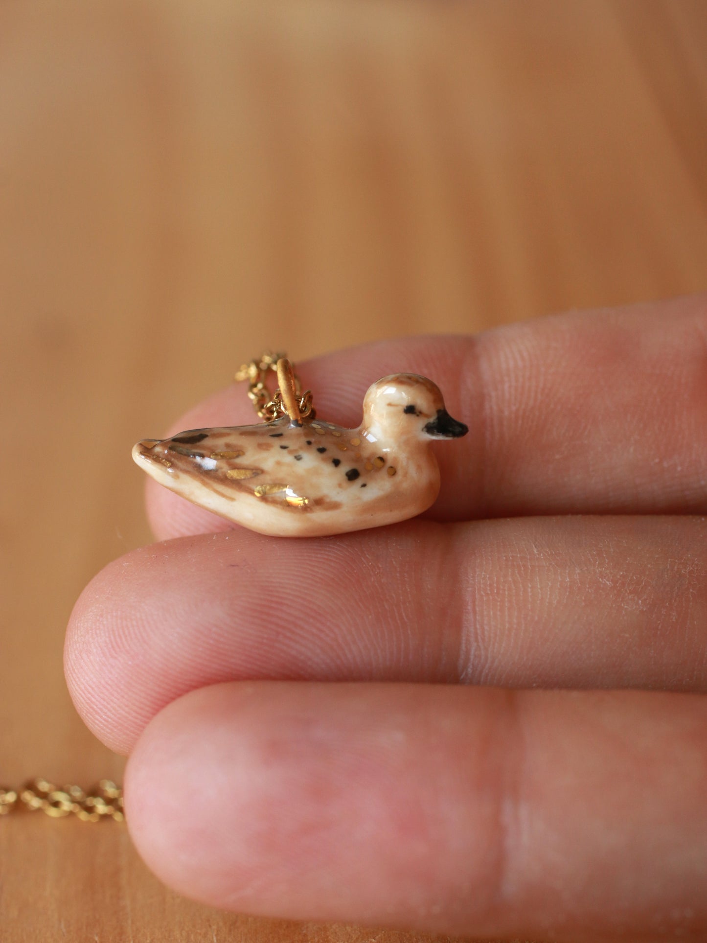 Duck necklace