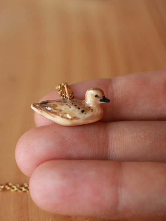 Duck necklace