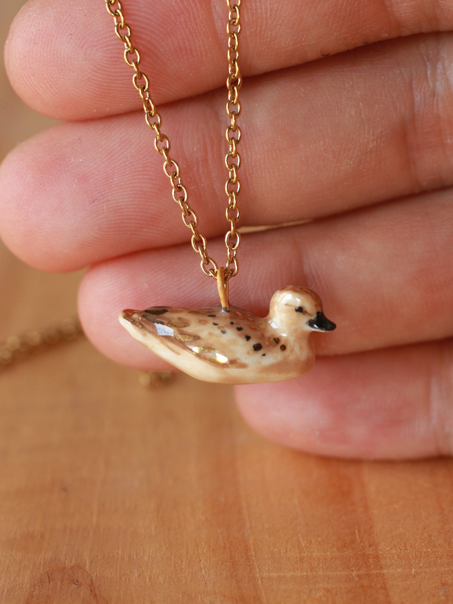 Duck necklace