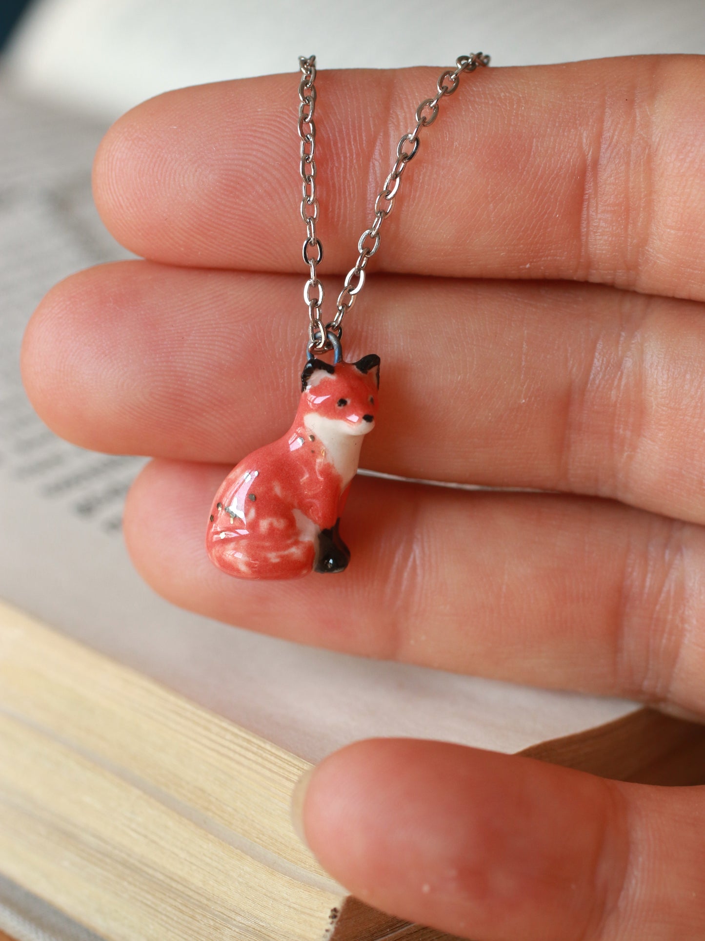 Fox necklace