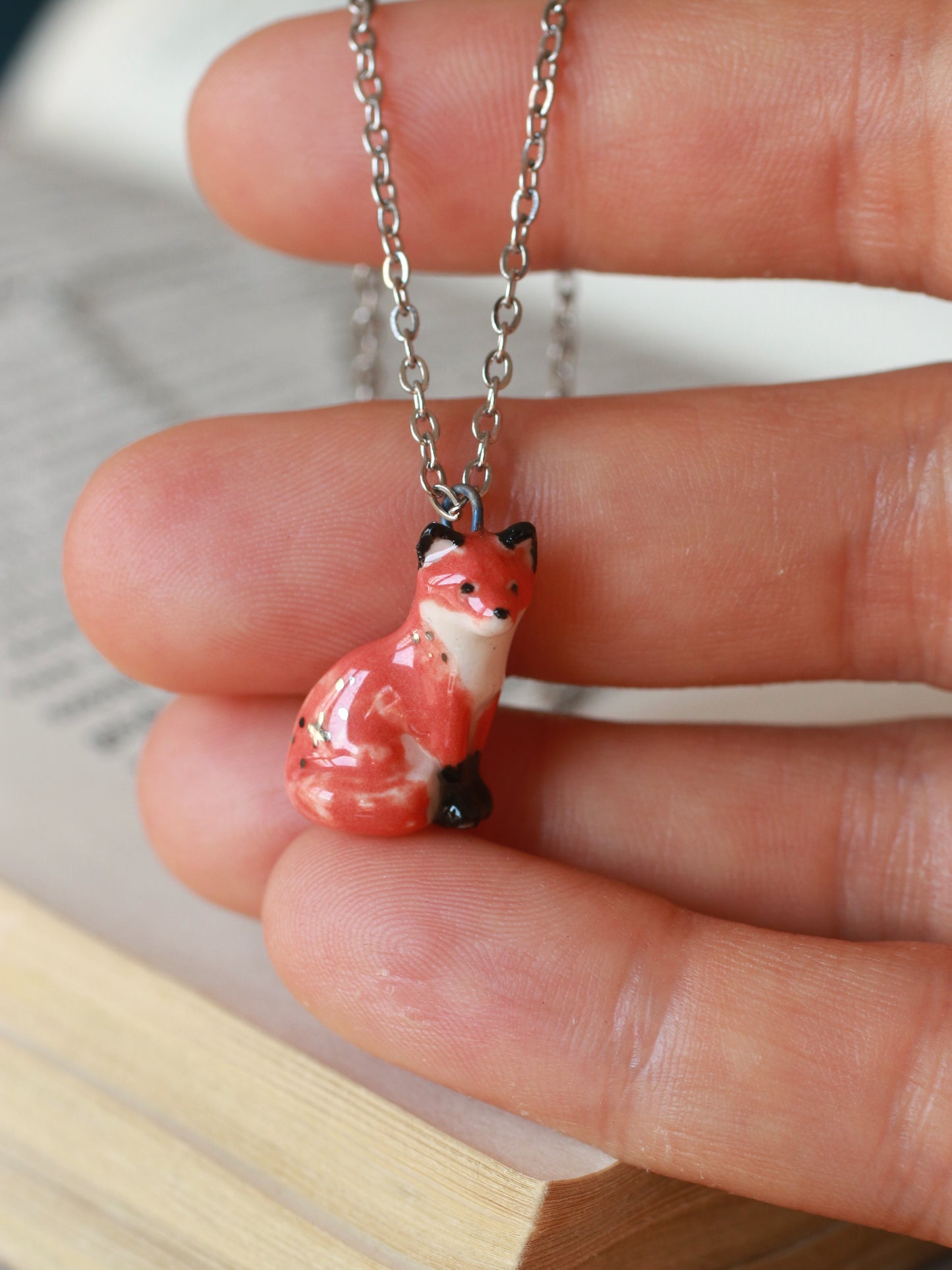 Fox necklace