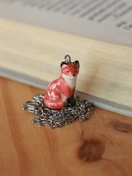 Fox necklace